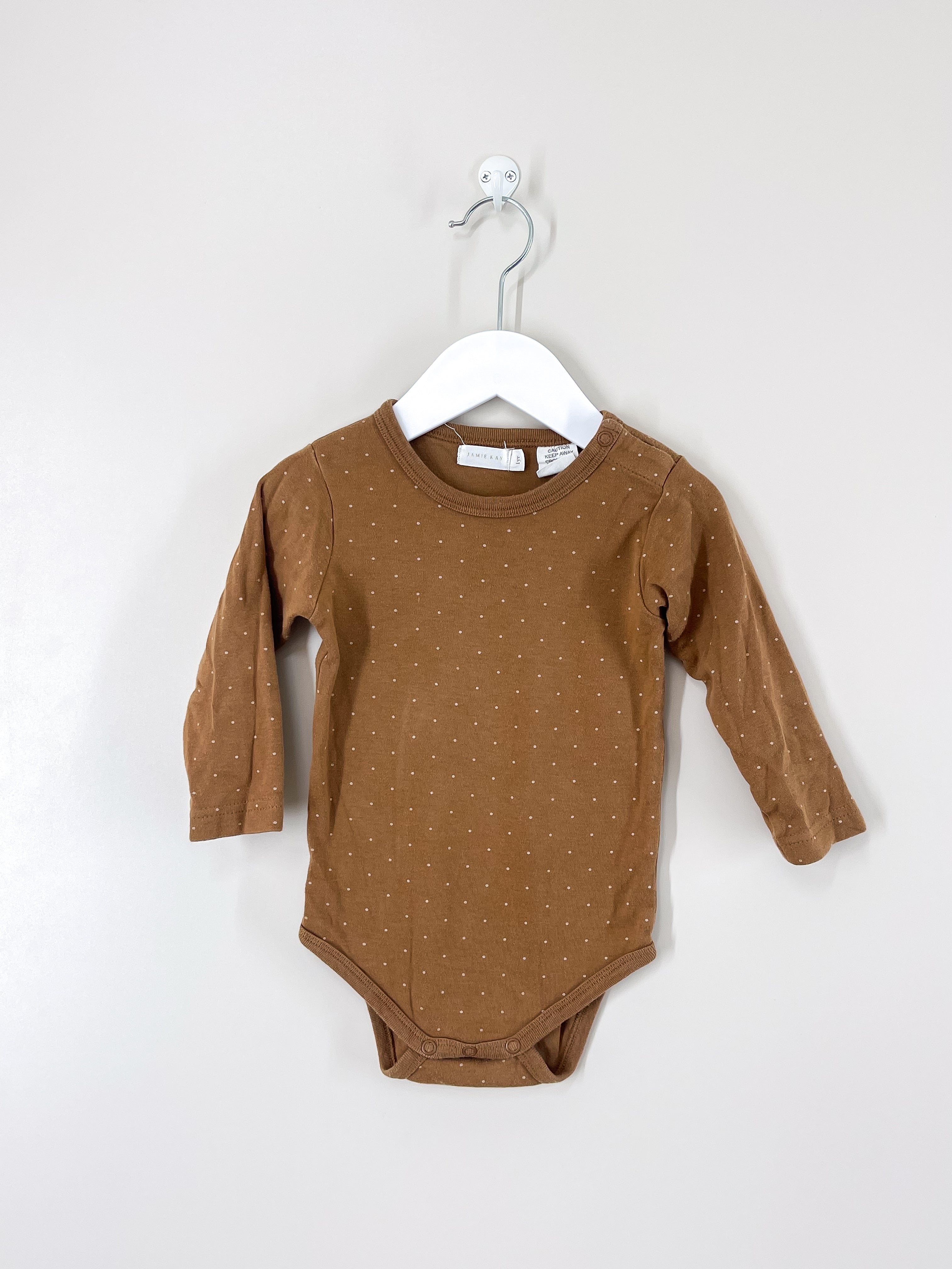 Jamie Kay organic bodysuit - tiny dots (1y)
