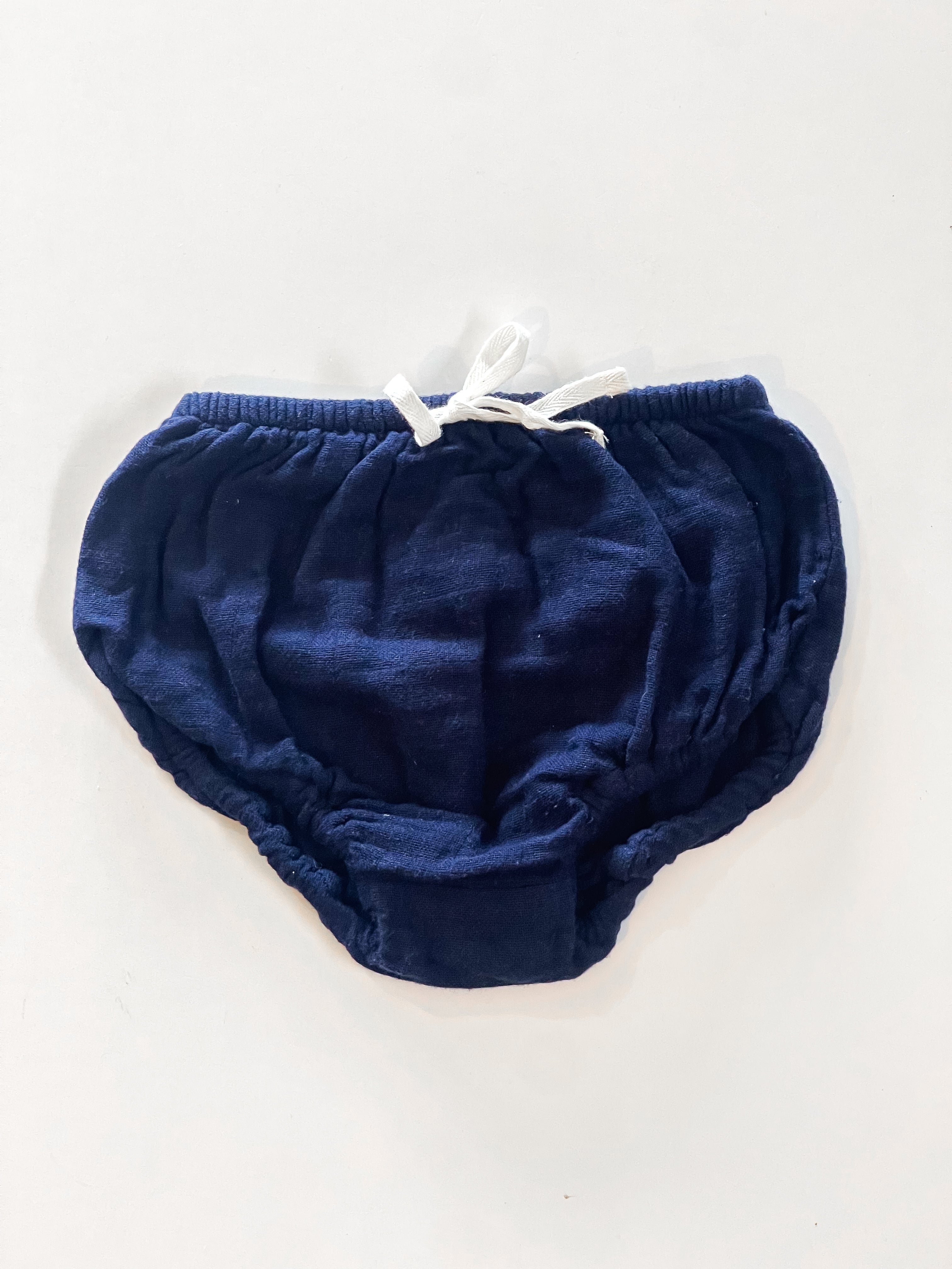 Jamie Kay organic muslin bloomers - navy
