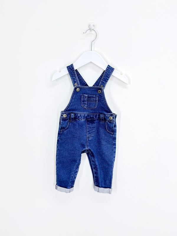 Teeny Weeny classic denim overalls (0-3m)
