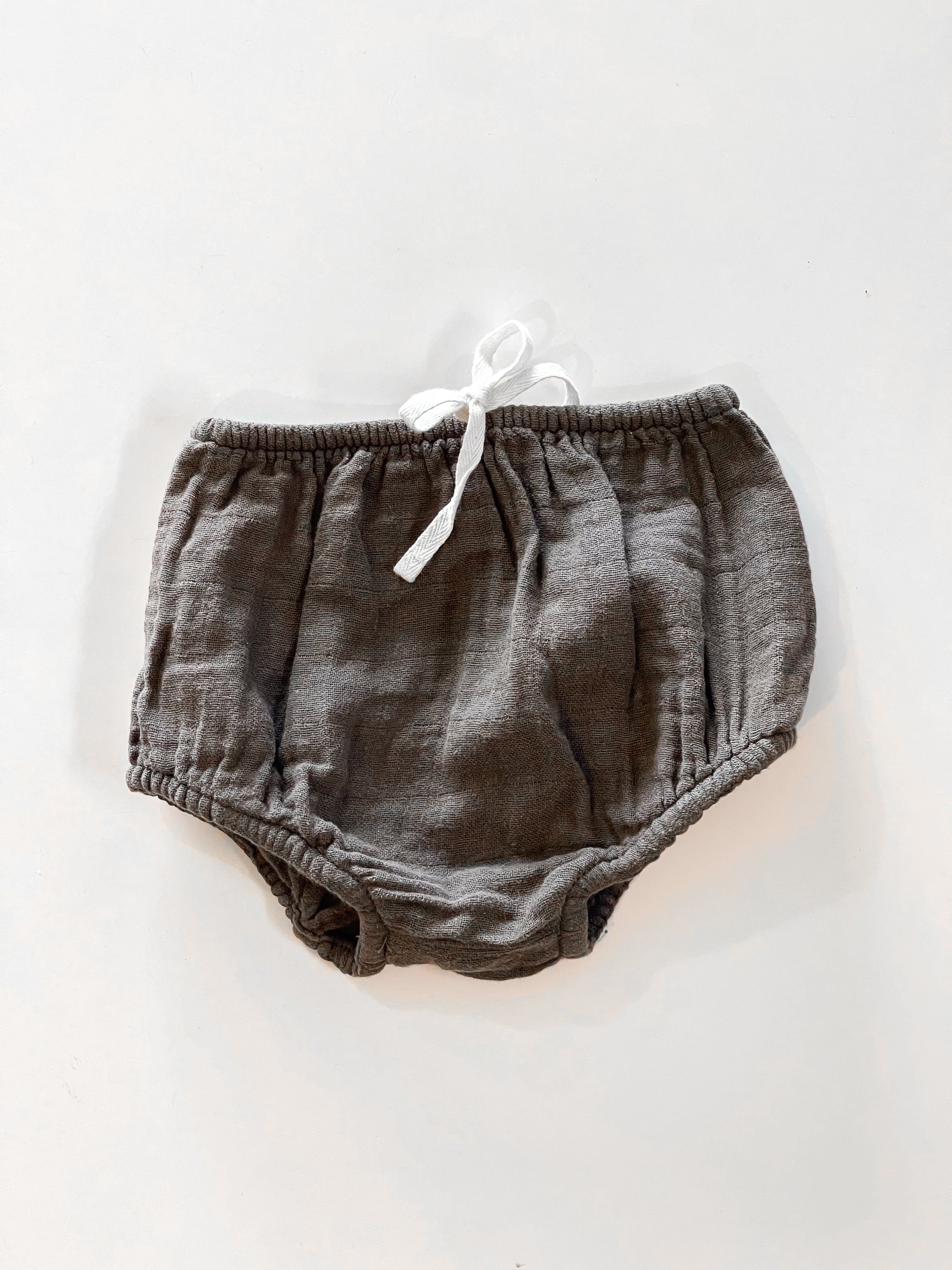 Jamie Kay organic muslin bloomers - dark green (6-12m)