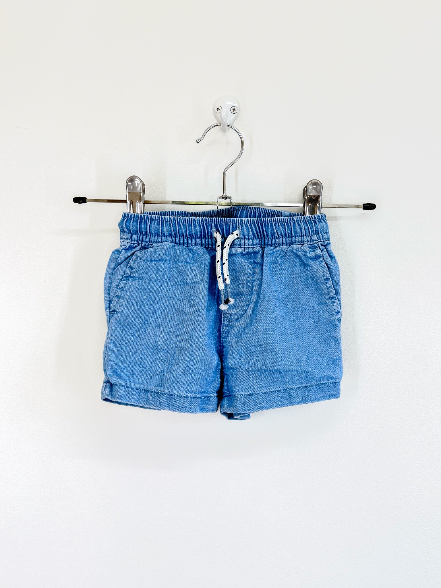 Seed core logo drawstring shorts (3-6m)