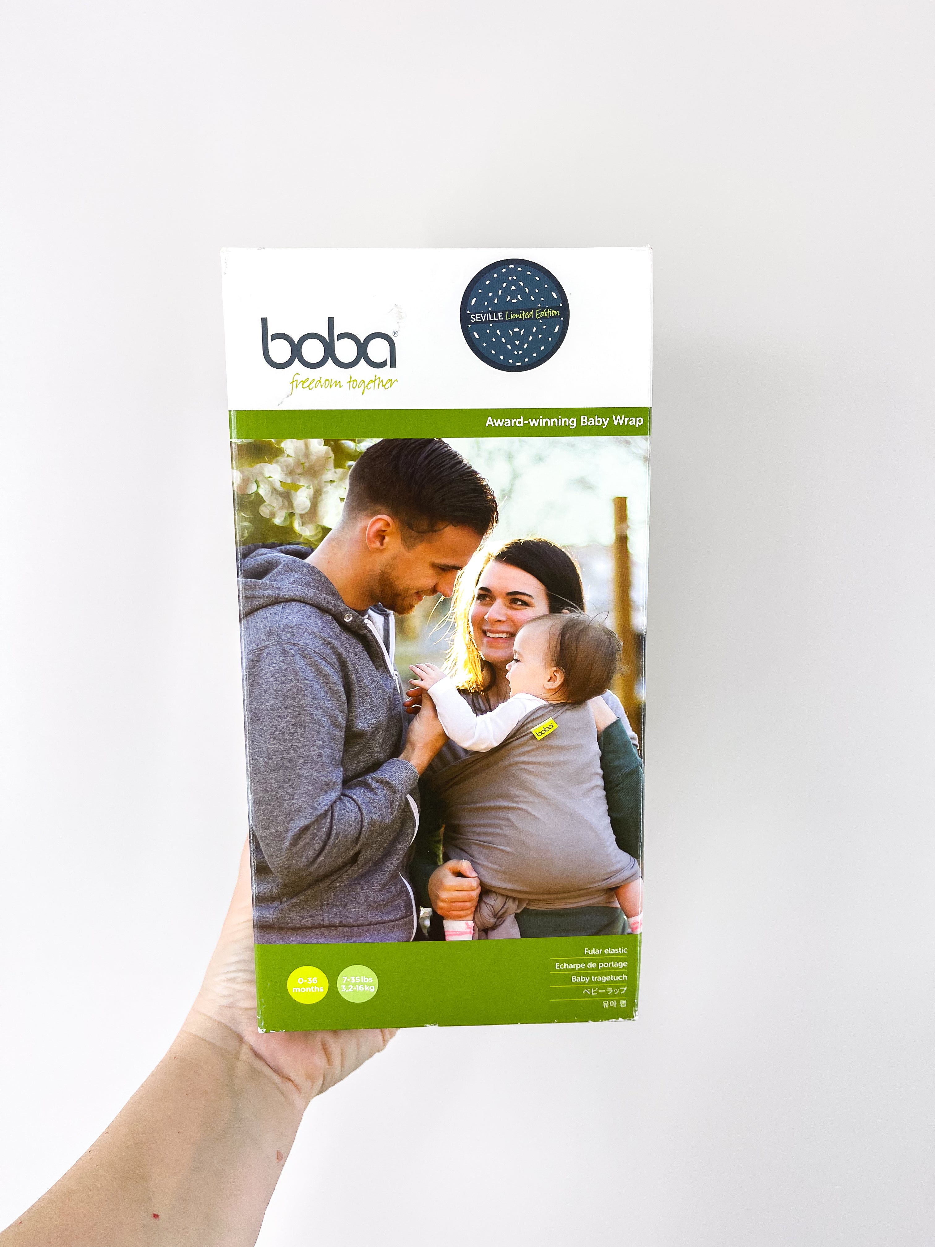 Boba wrap carrier - serville print