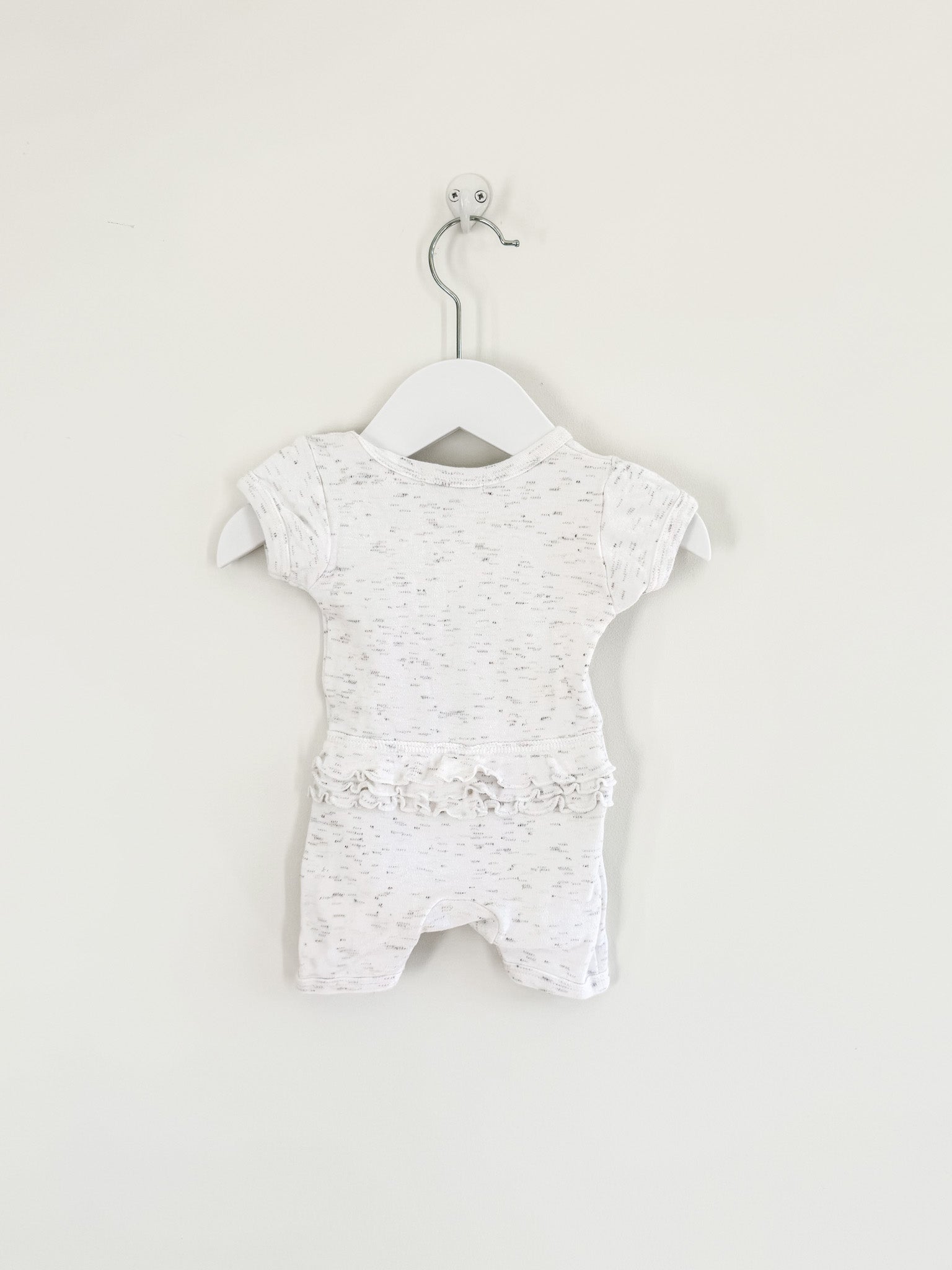 Wilson & Frenchy apple ruffle bum romper (newborn)