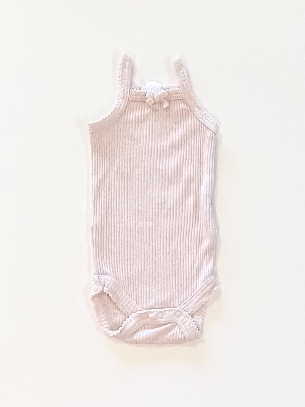 Jamie Kay organic singletsuit - violet tint marle (newborn)