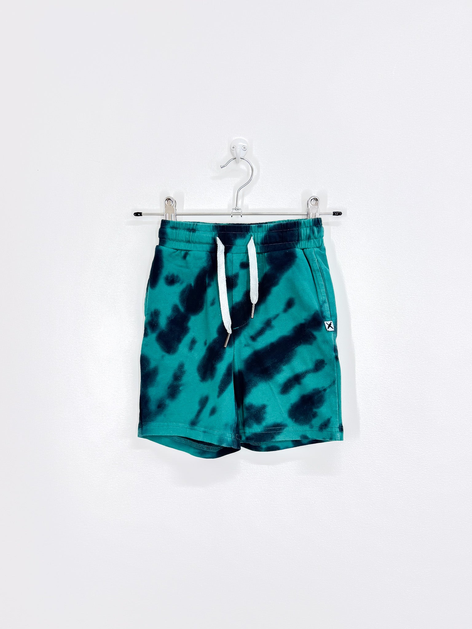 Minti tie dye drawstring shorts (4y)