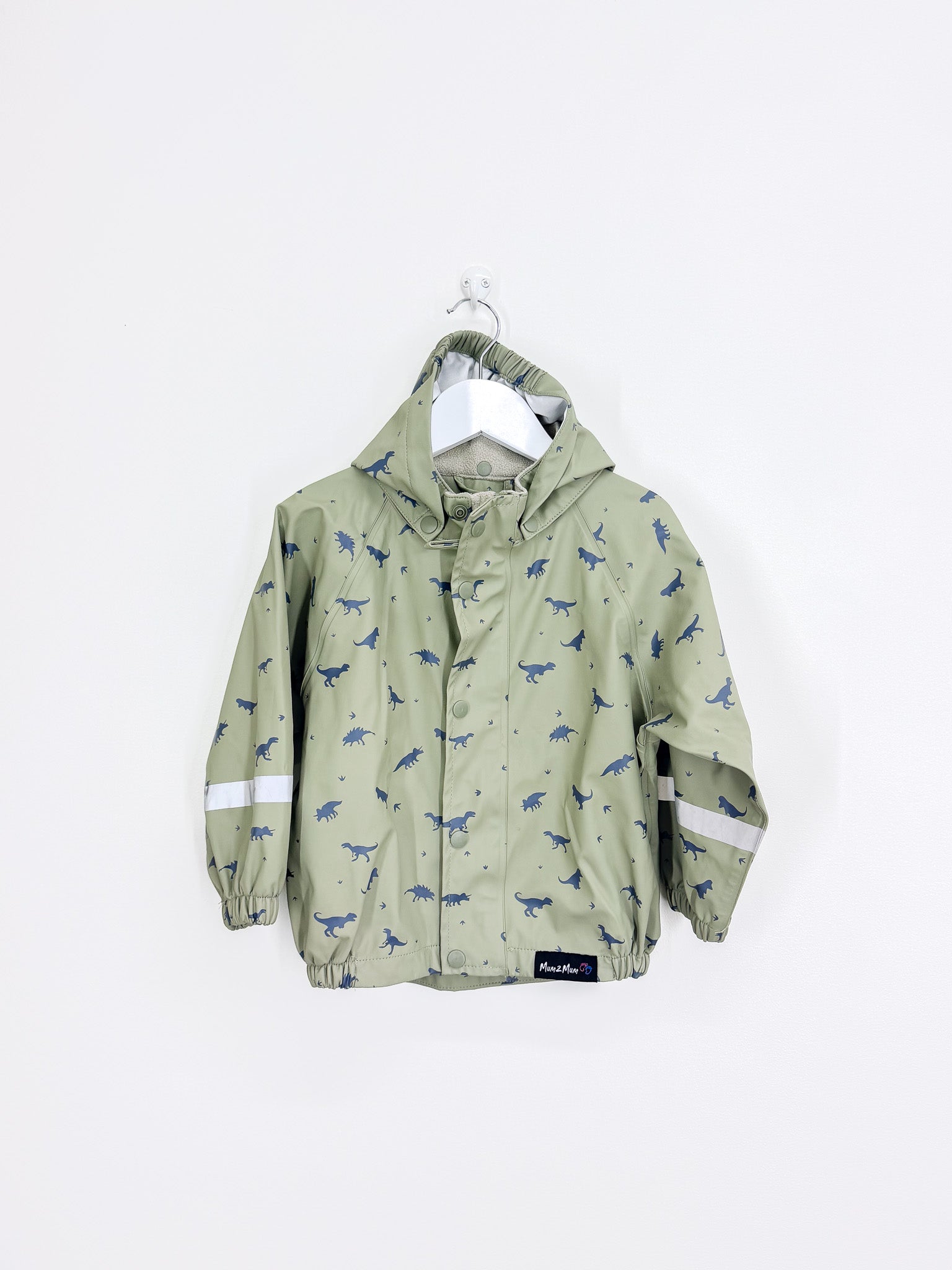 Mum 2 Mum dino hooded rain jacket (2y)
