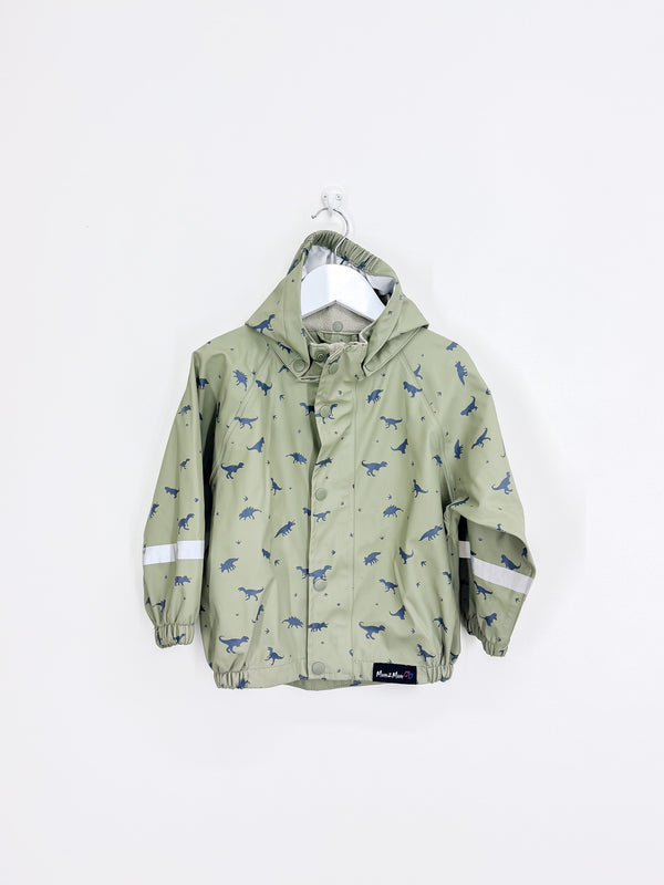 Mum 2 Mum dino hooded rain jacket (2y)