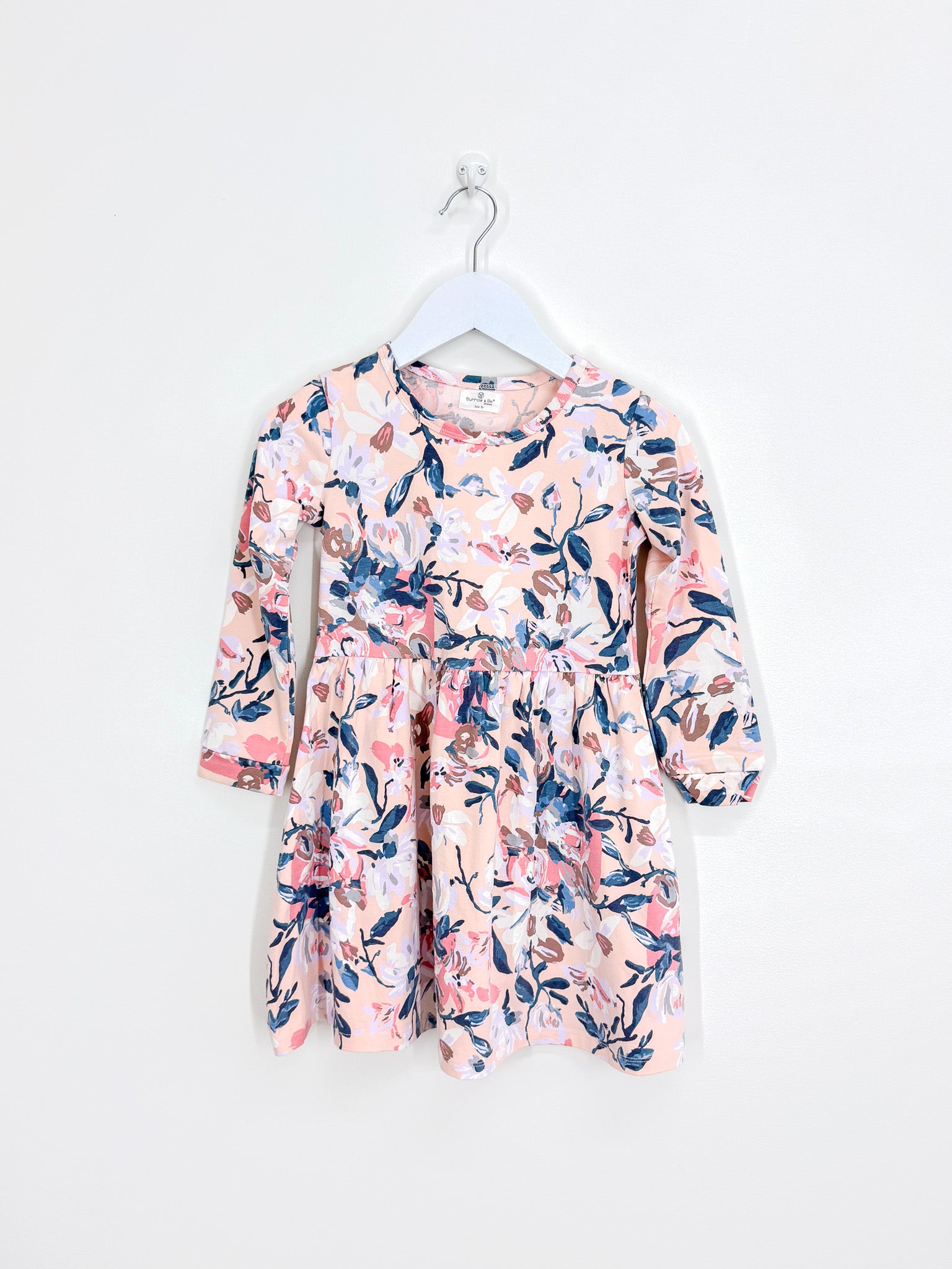 Burrow & Be organic fleur long sleeve dress (5y)
