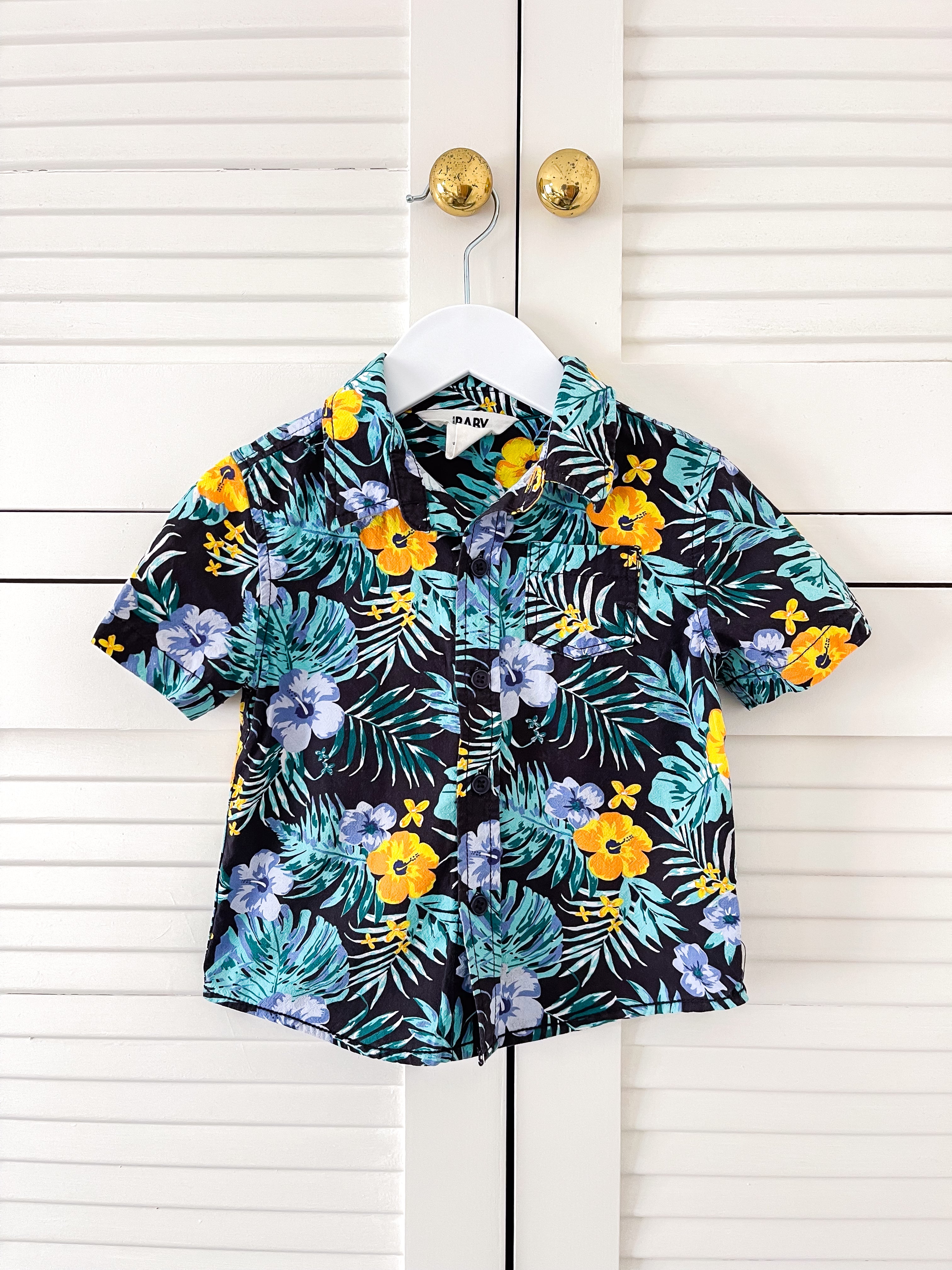 Cotton On Kids hawaiian shirt (18-24m)