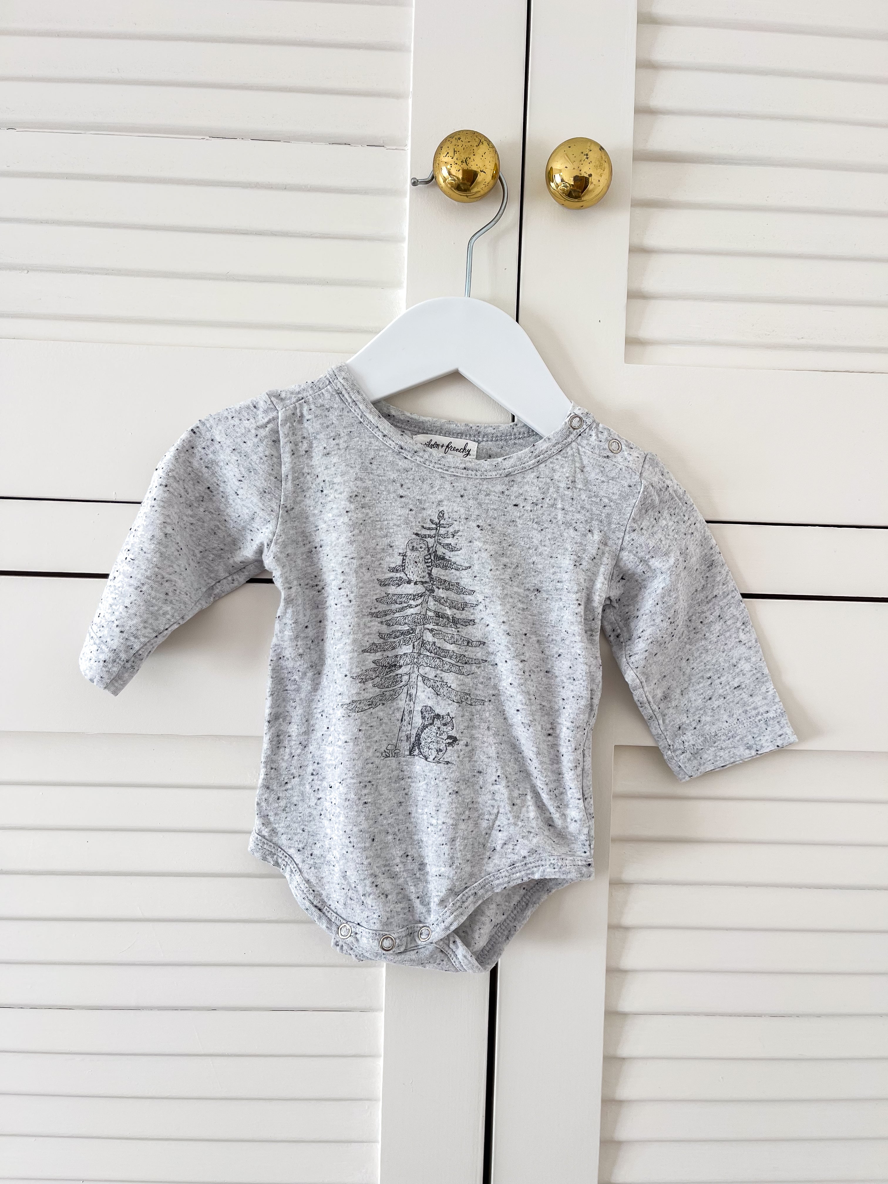 Wilson & Frenchy organic bodysuit (0-3m)