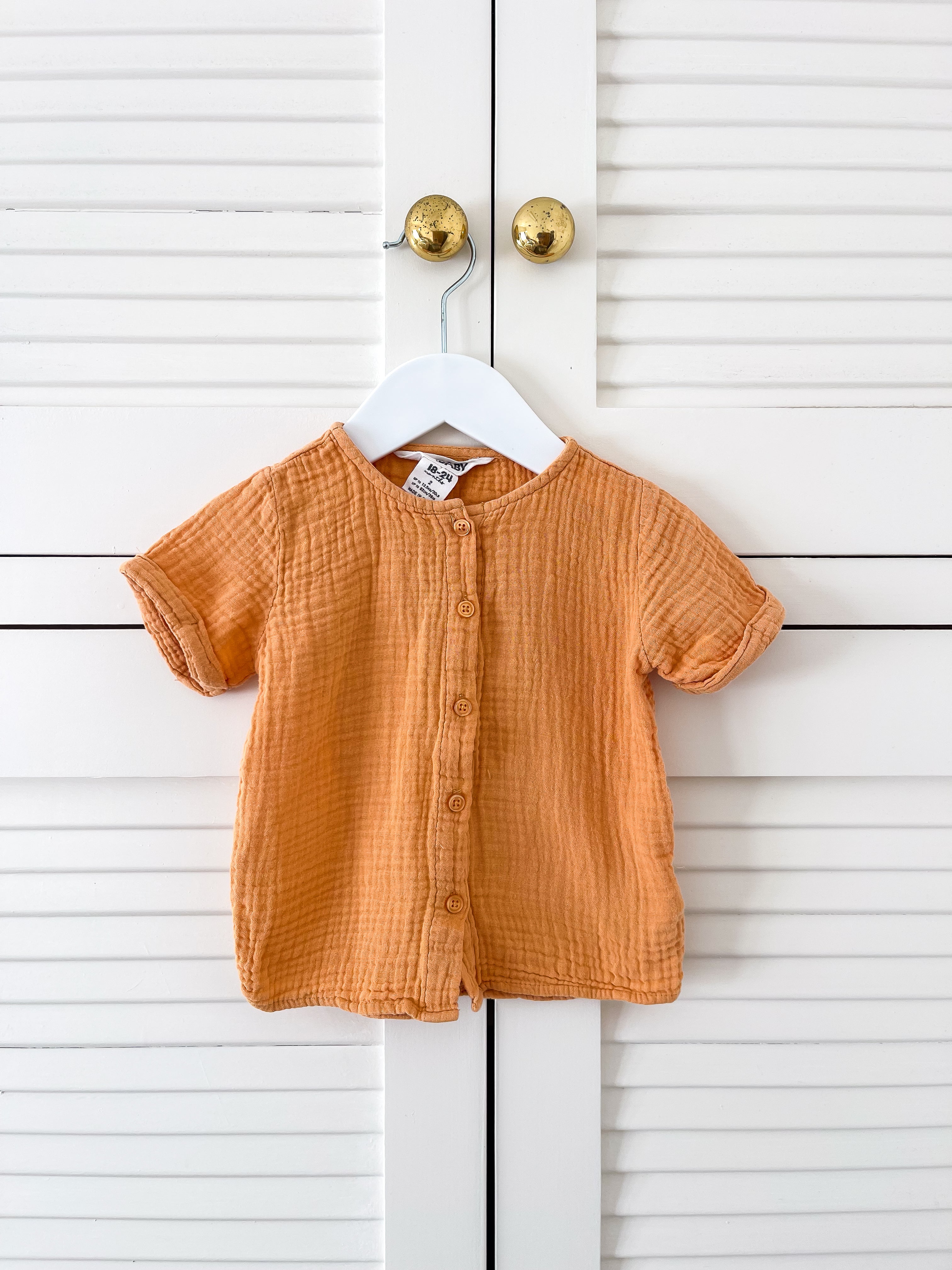 Cotton On Kids muslin shirt (18-24m)