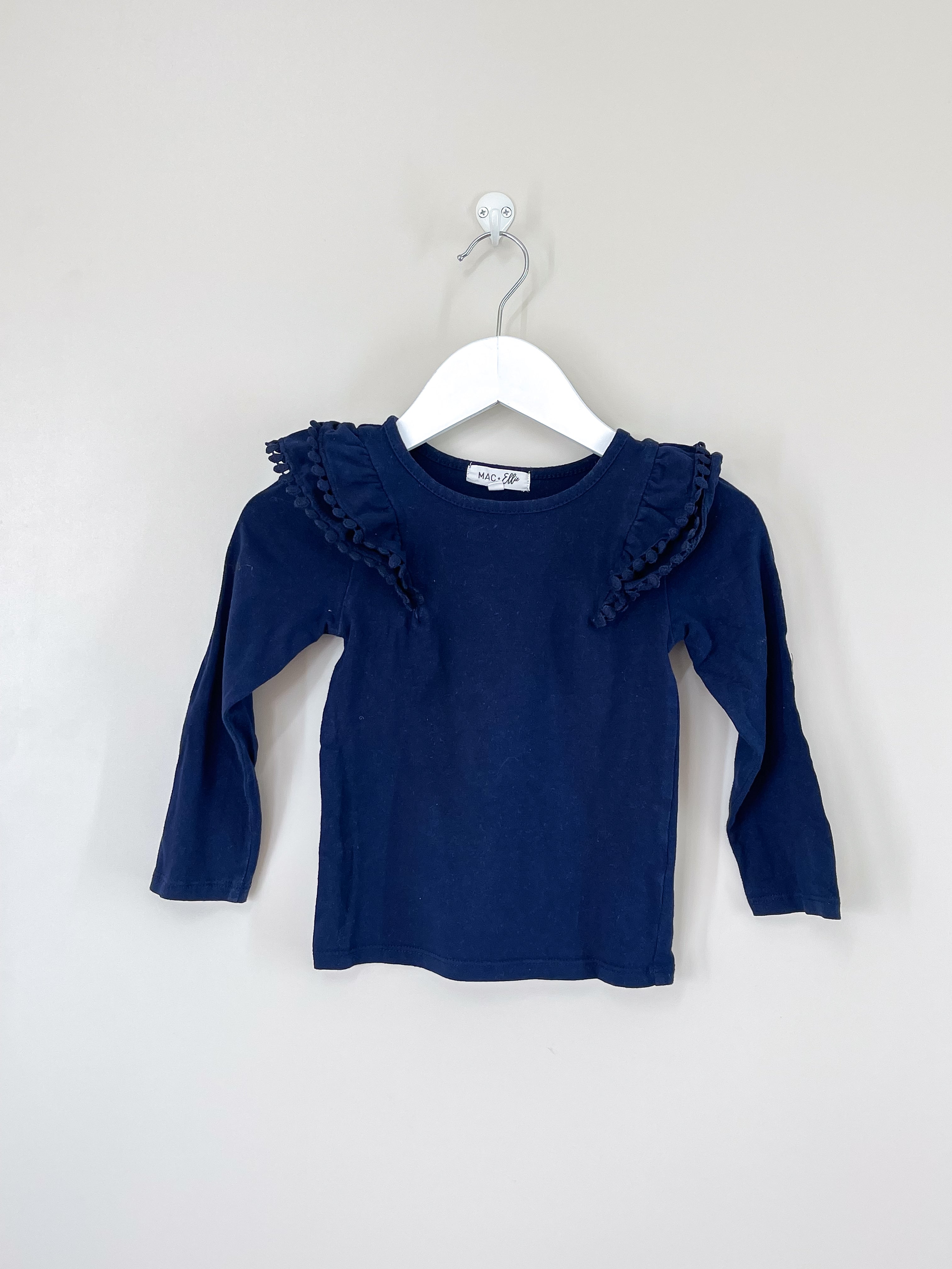 Mac & Ellie frill long sleeve tee (4y)