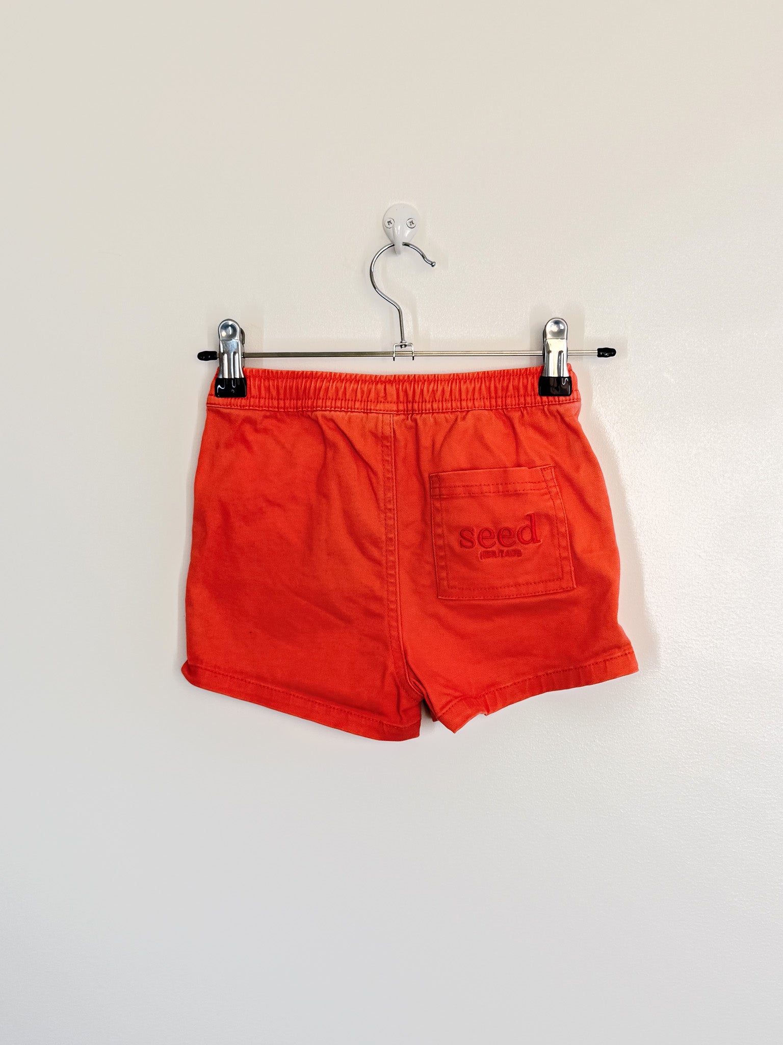 Seed core logo drawstring chino shorts (18-24m)