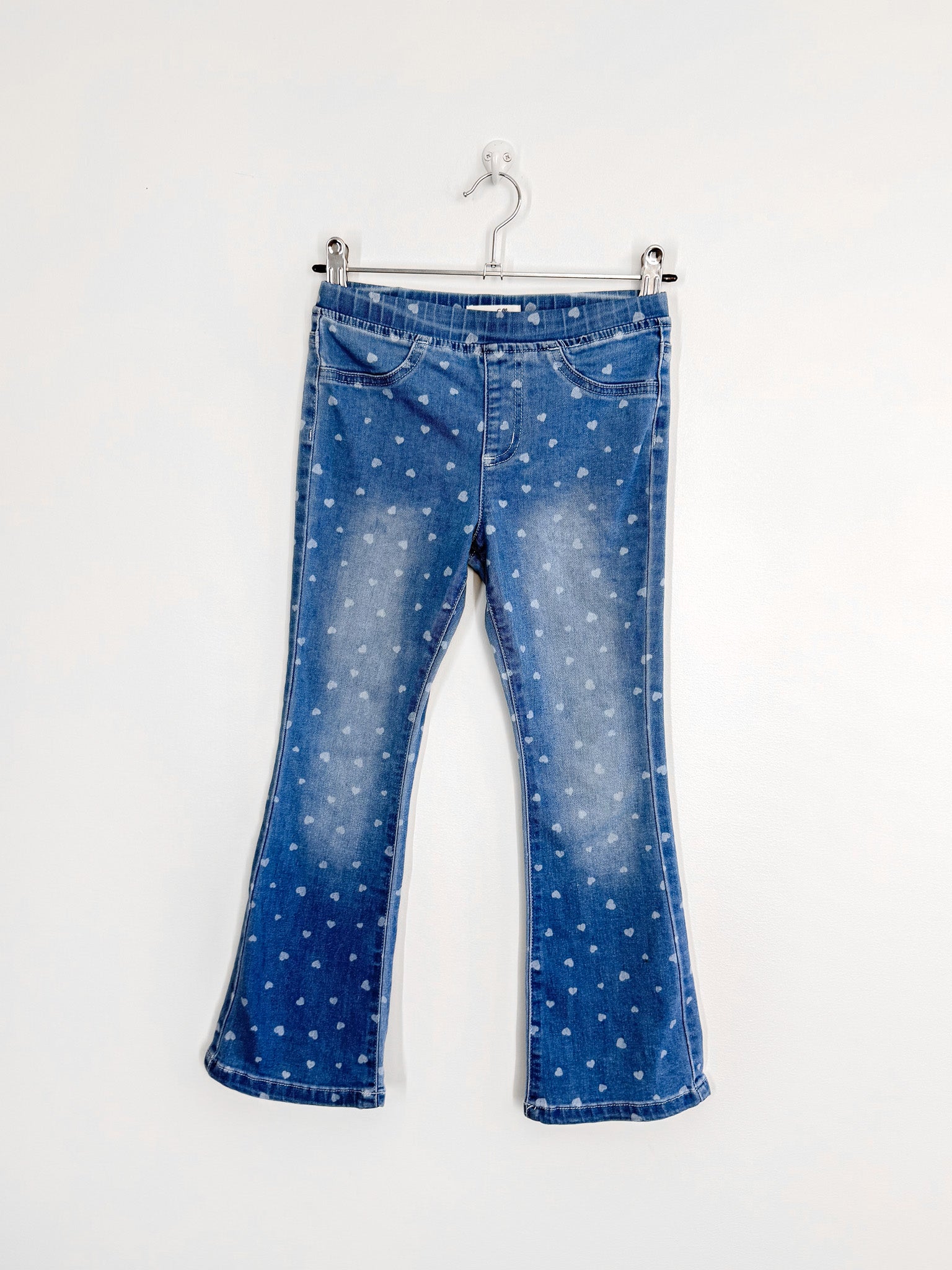 Mac & Ellie denim jeggings - hearts (6y)