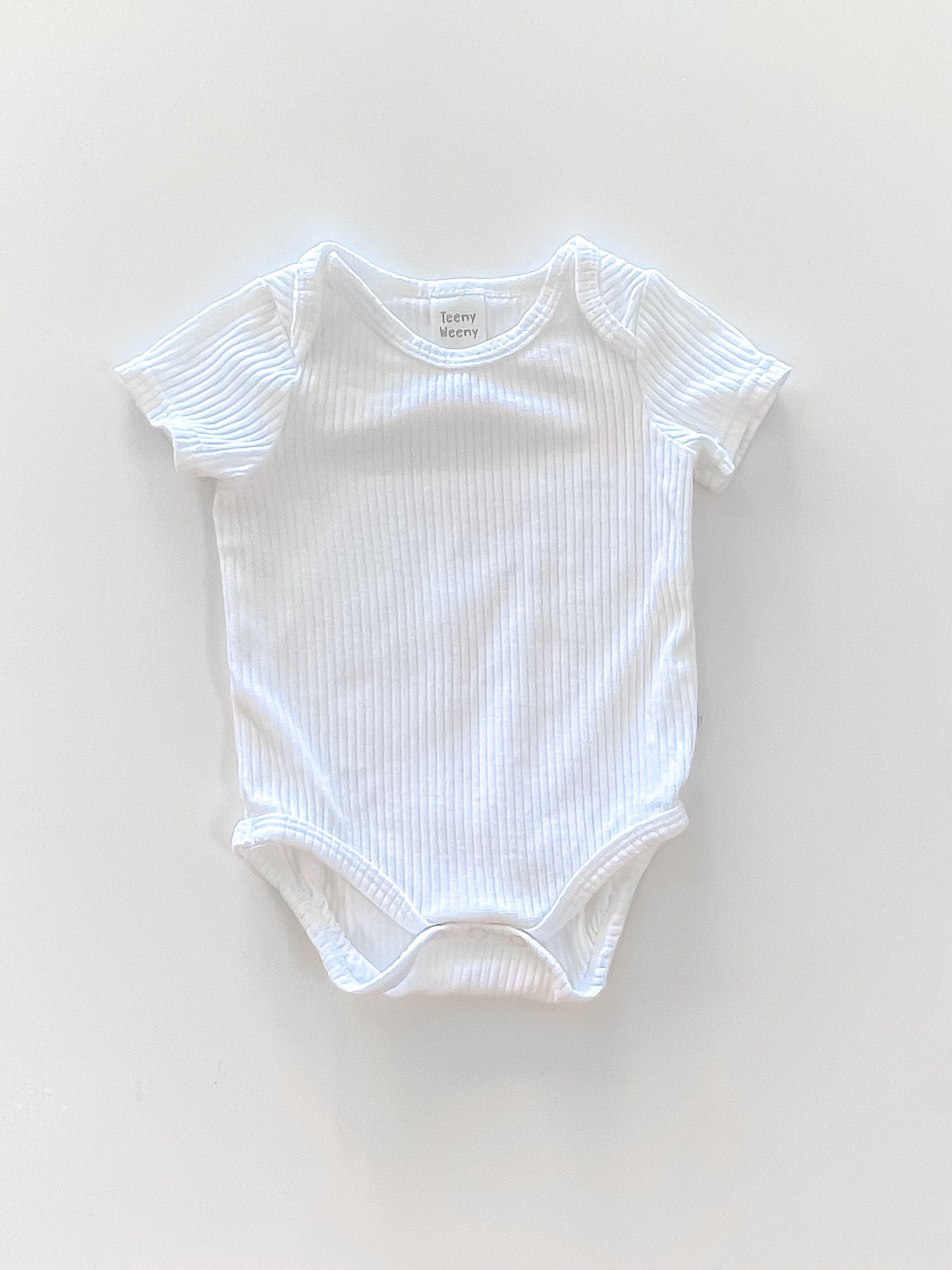 Teeny Weeny ribbed bodysuit (0-3m)