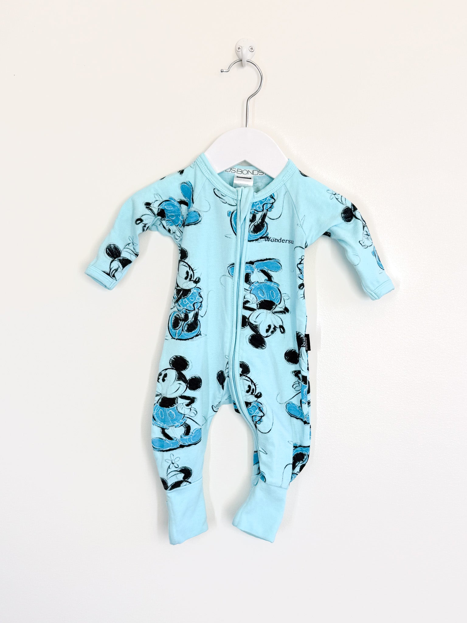 Bonds x Disney Mickey mouse wondersuit (newborn)
