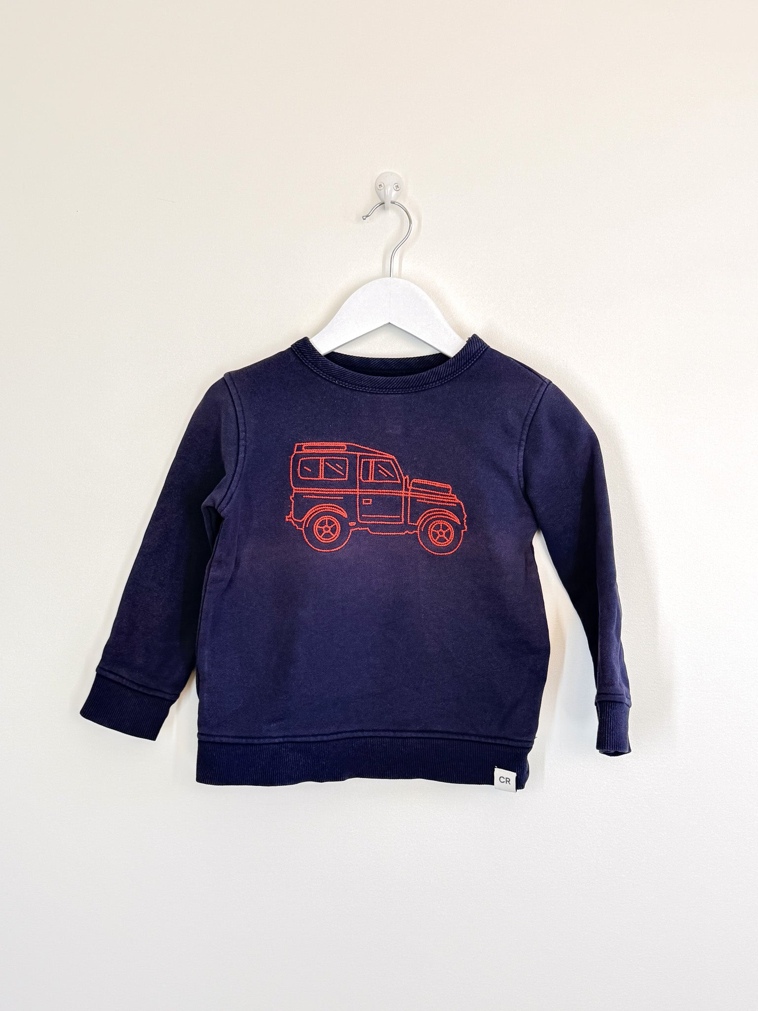 Country Road jeep crew seatshirt (4y)