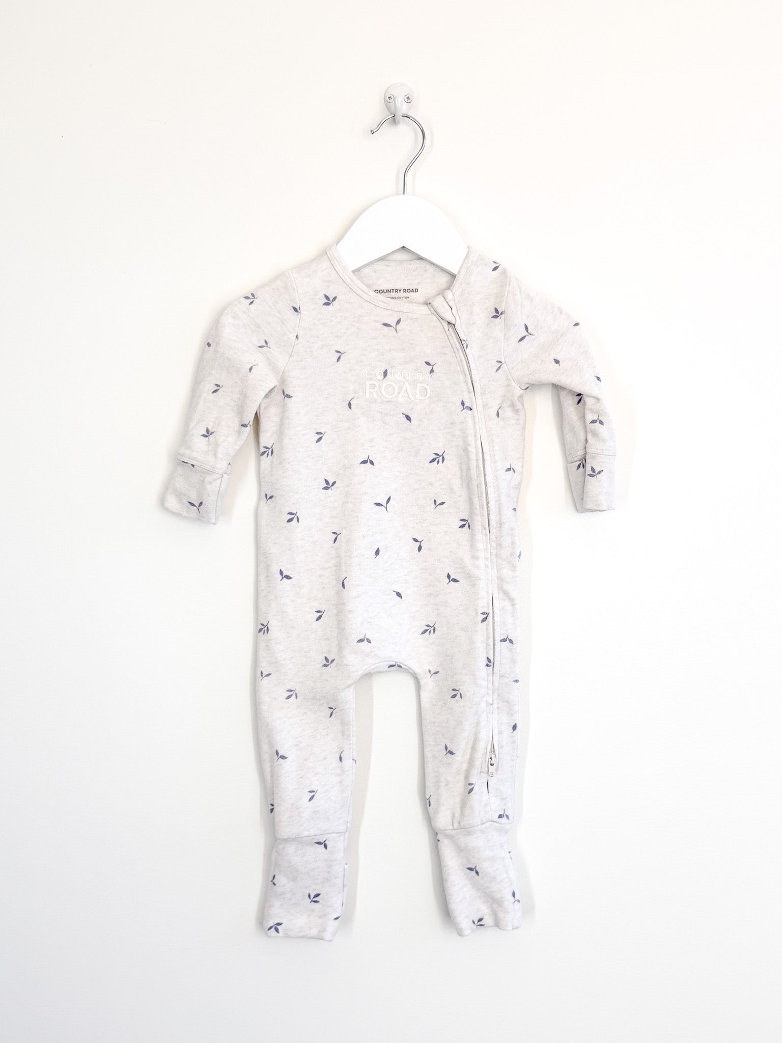 Country Road organic zipsuit (3-6m)