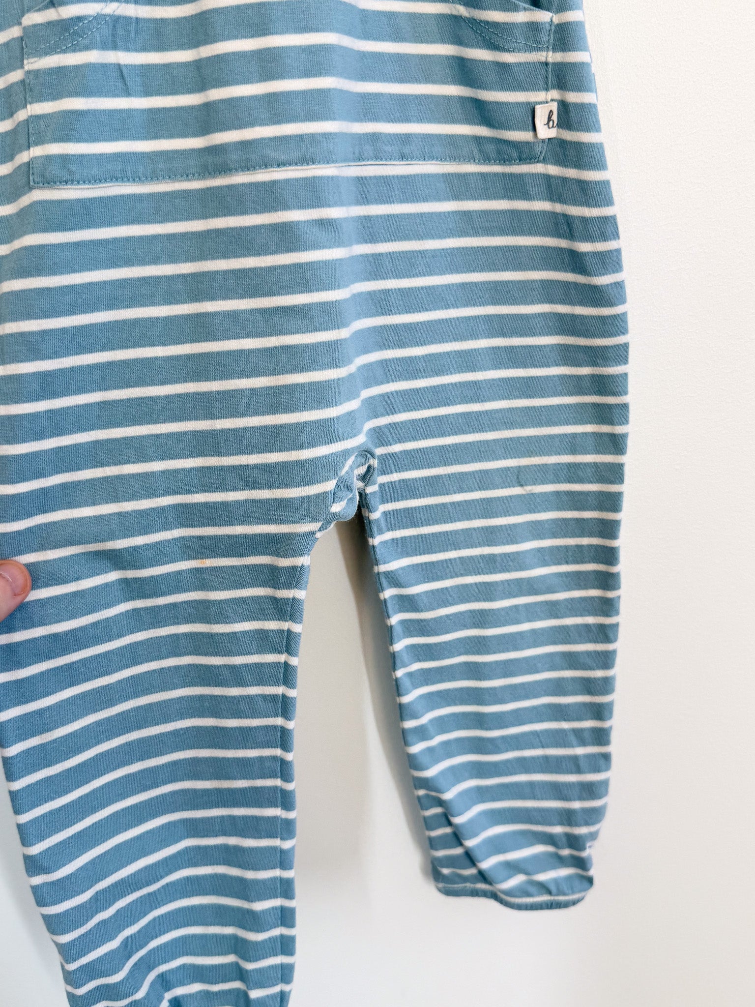 Nature Baby organic tobi overalls (1y)