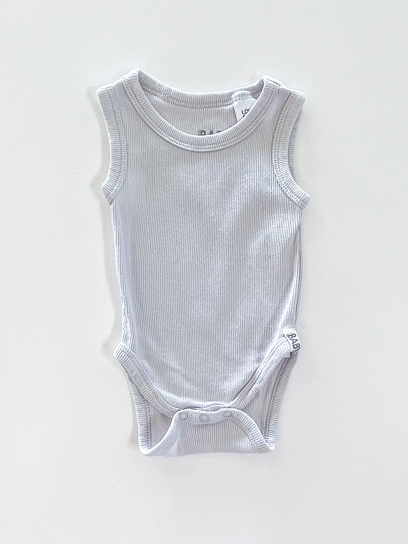 Cotton On Kids ribbed singletsuit (newborn)