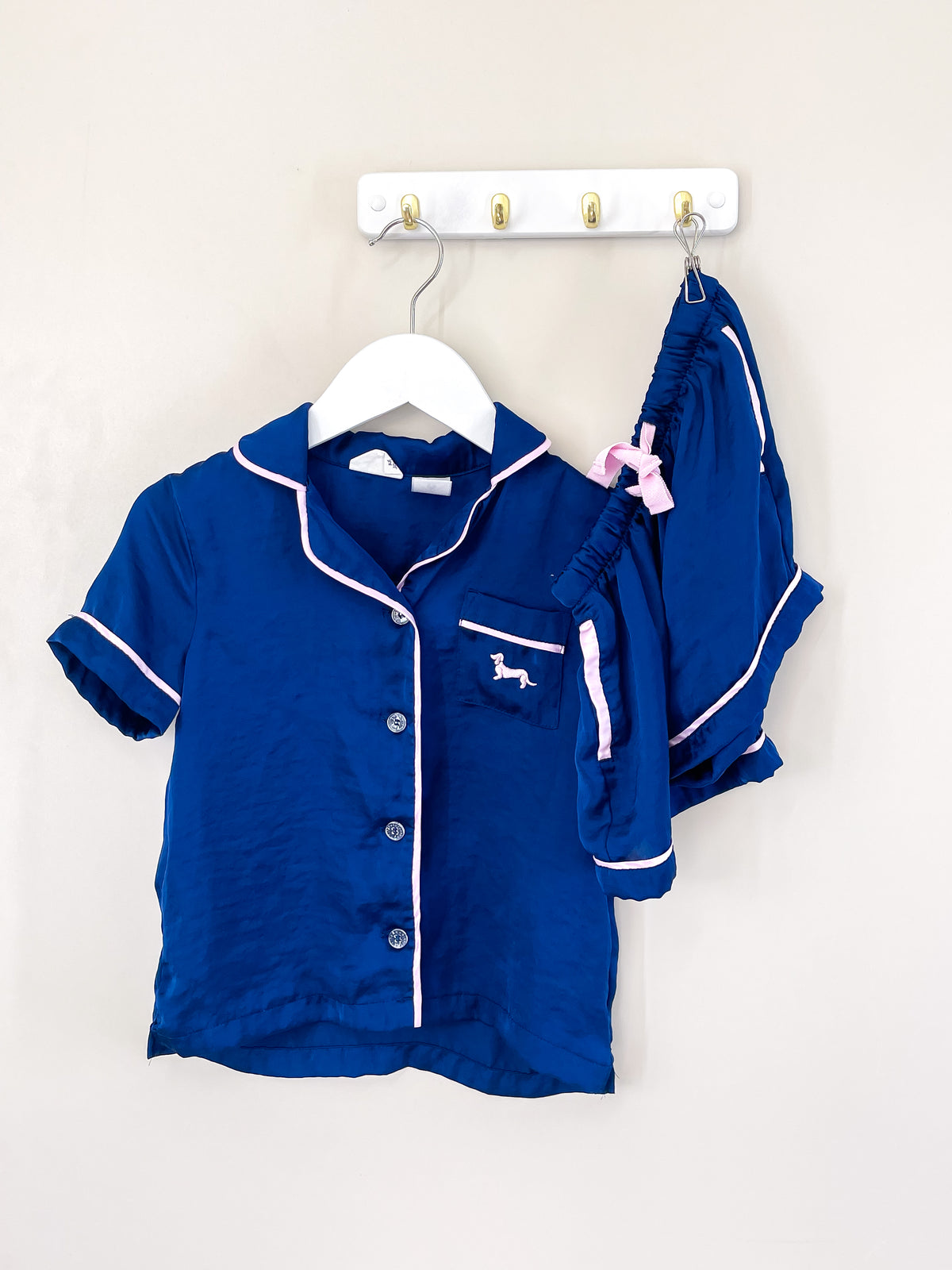 Peter Alexander satin PJ set (6-12m)