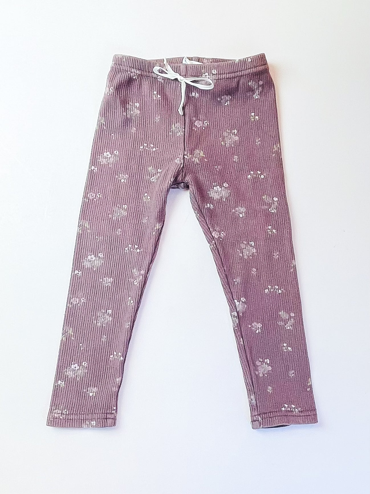 Jamie Kay organic fine rib leggings (2y)