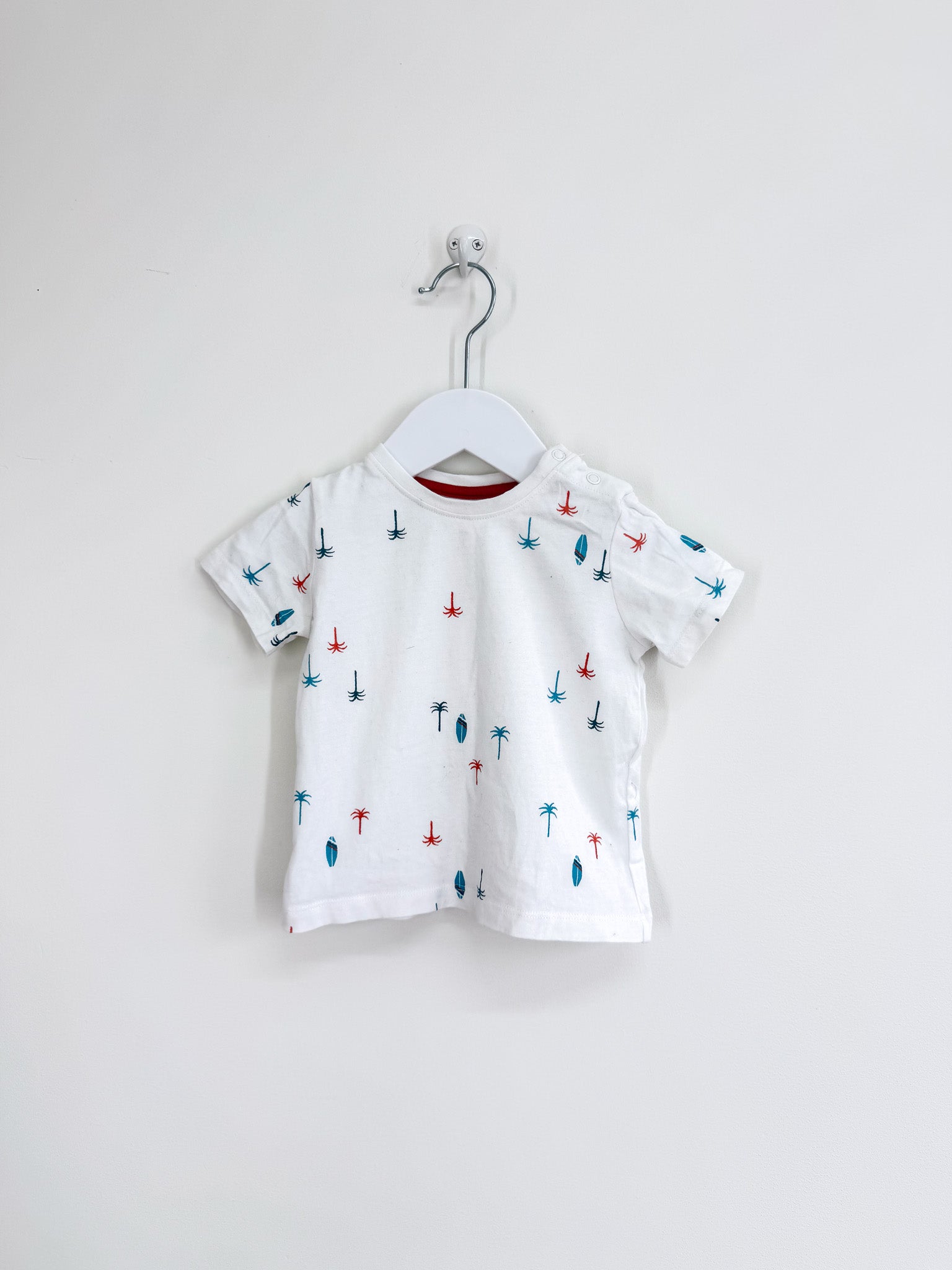 Teeny Weeny palm tree tee (6-12m)
