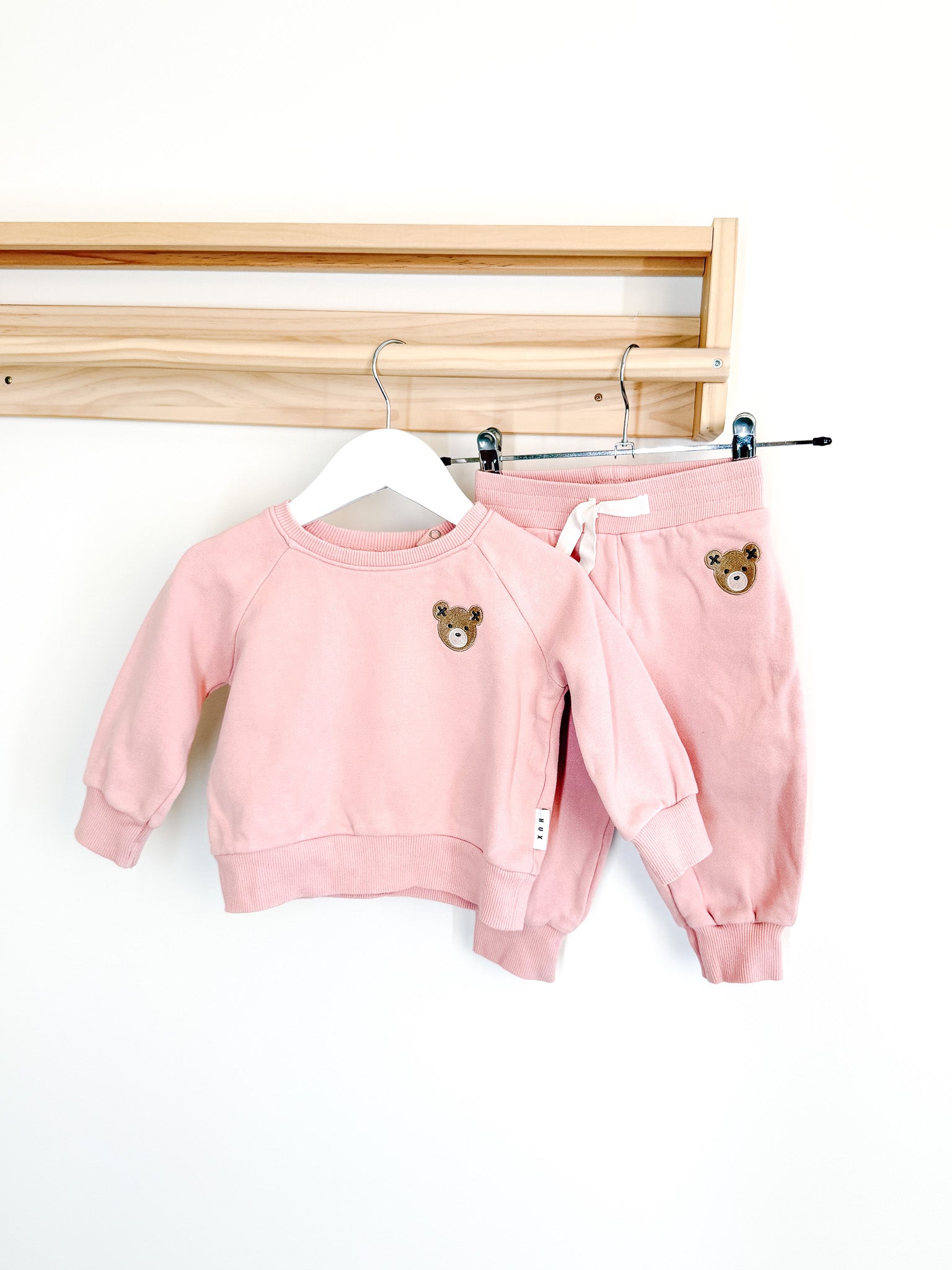 Hux organic retro sweat set (12-18m)