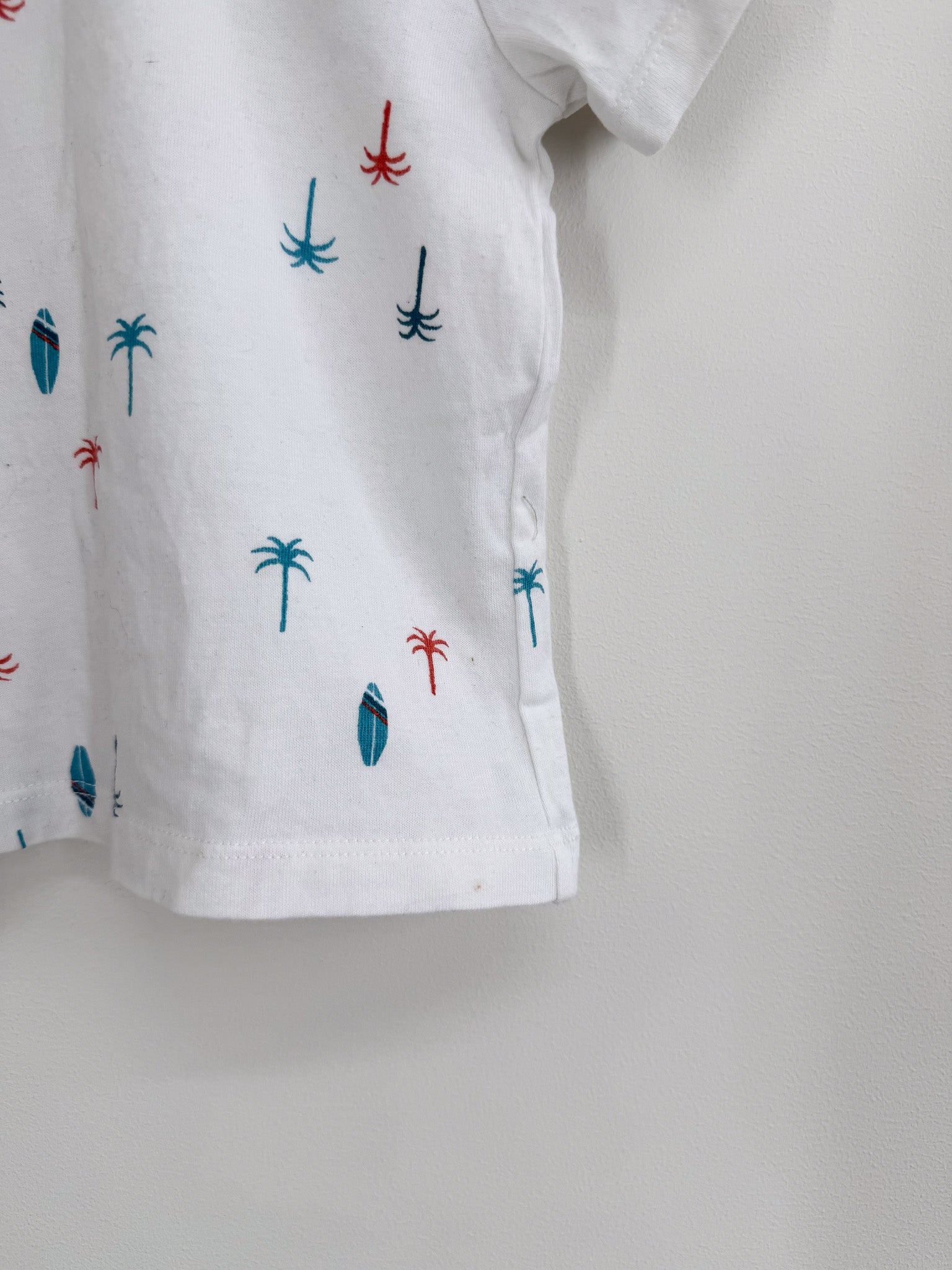 Teeny Weeny palm tree tee (6-12m)