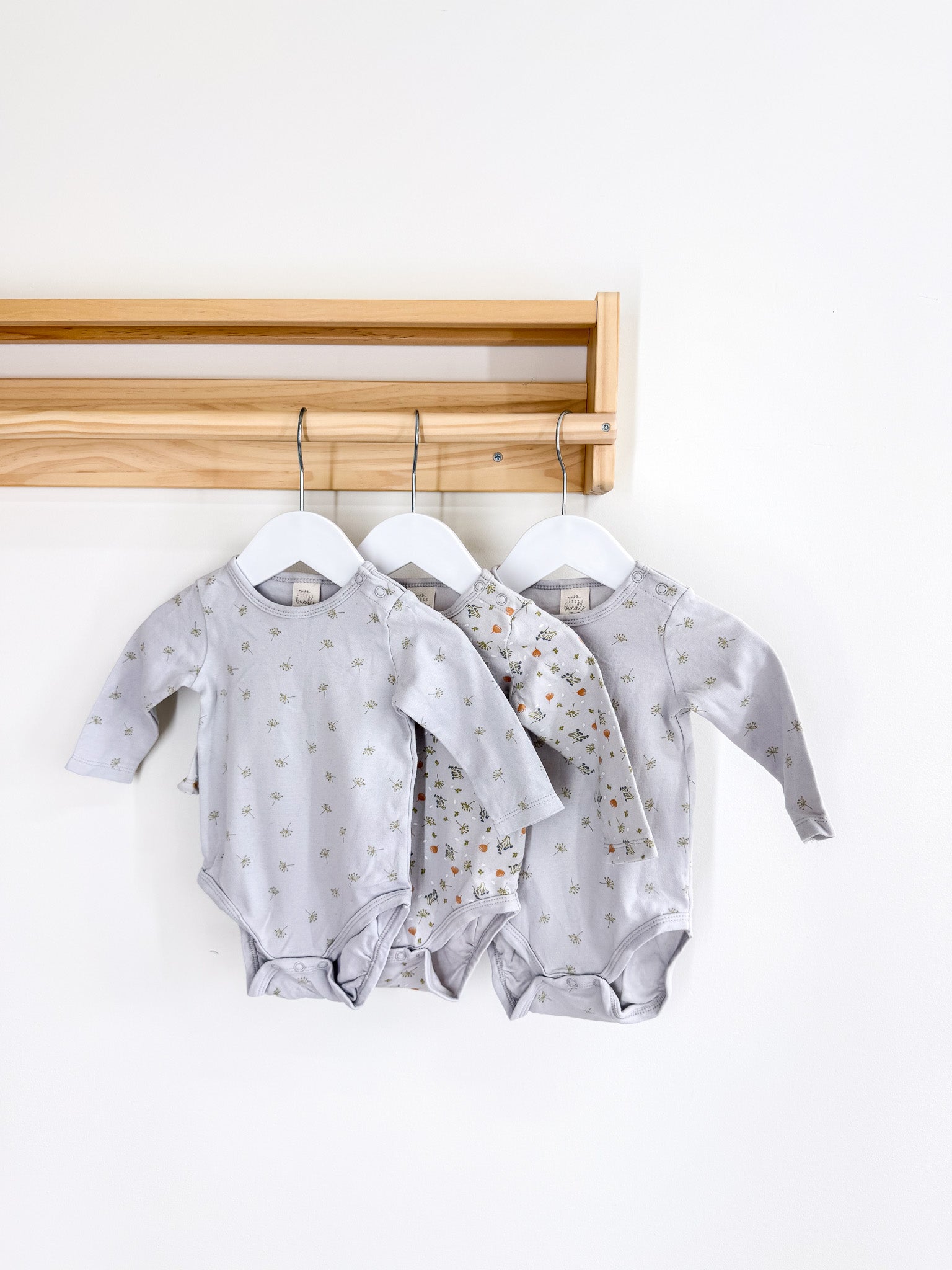 Little Bundle 3 pack bodysuit bundle (3-6m)