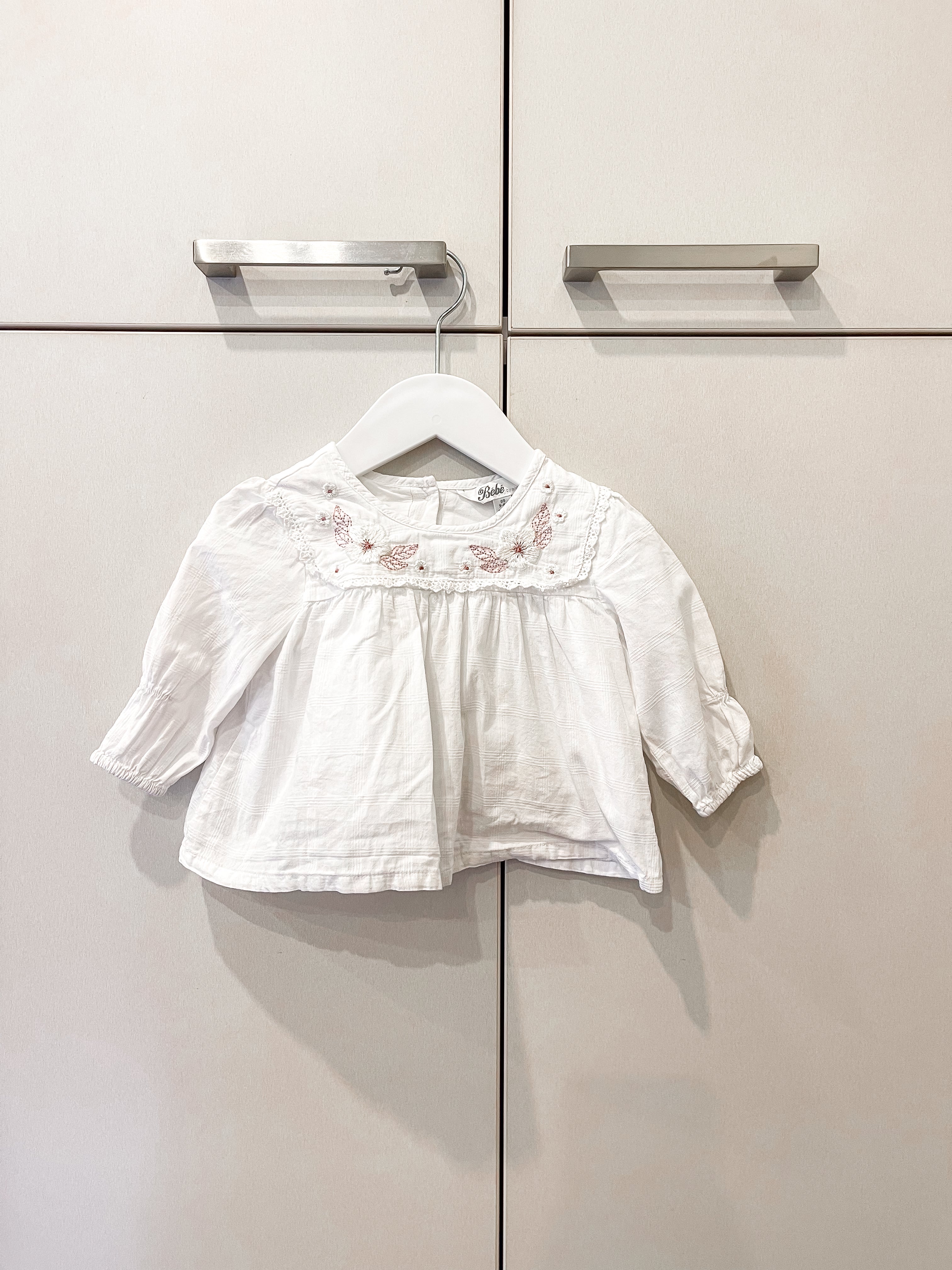 Bébé by Minihaha long sleeve blouse (3-6m)