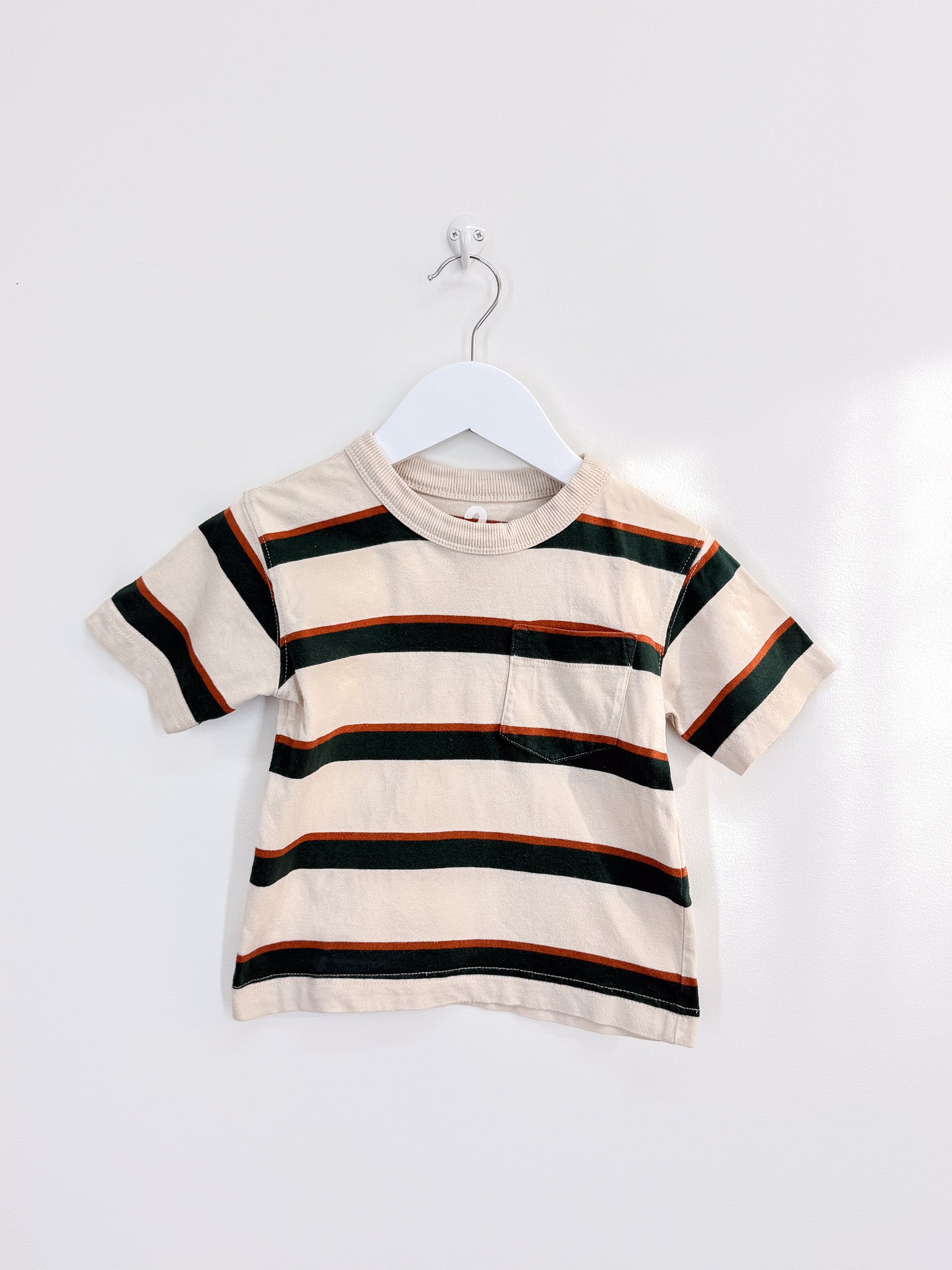 Cotton On Kids striped pocket tee (2y)