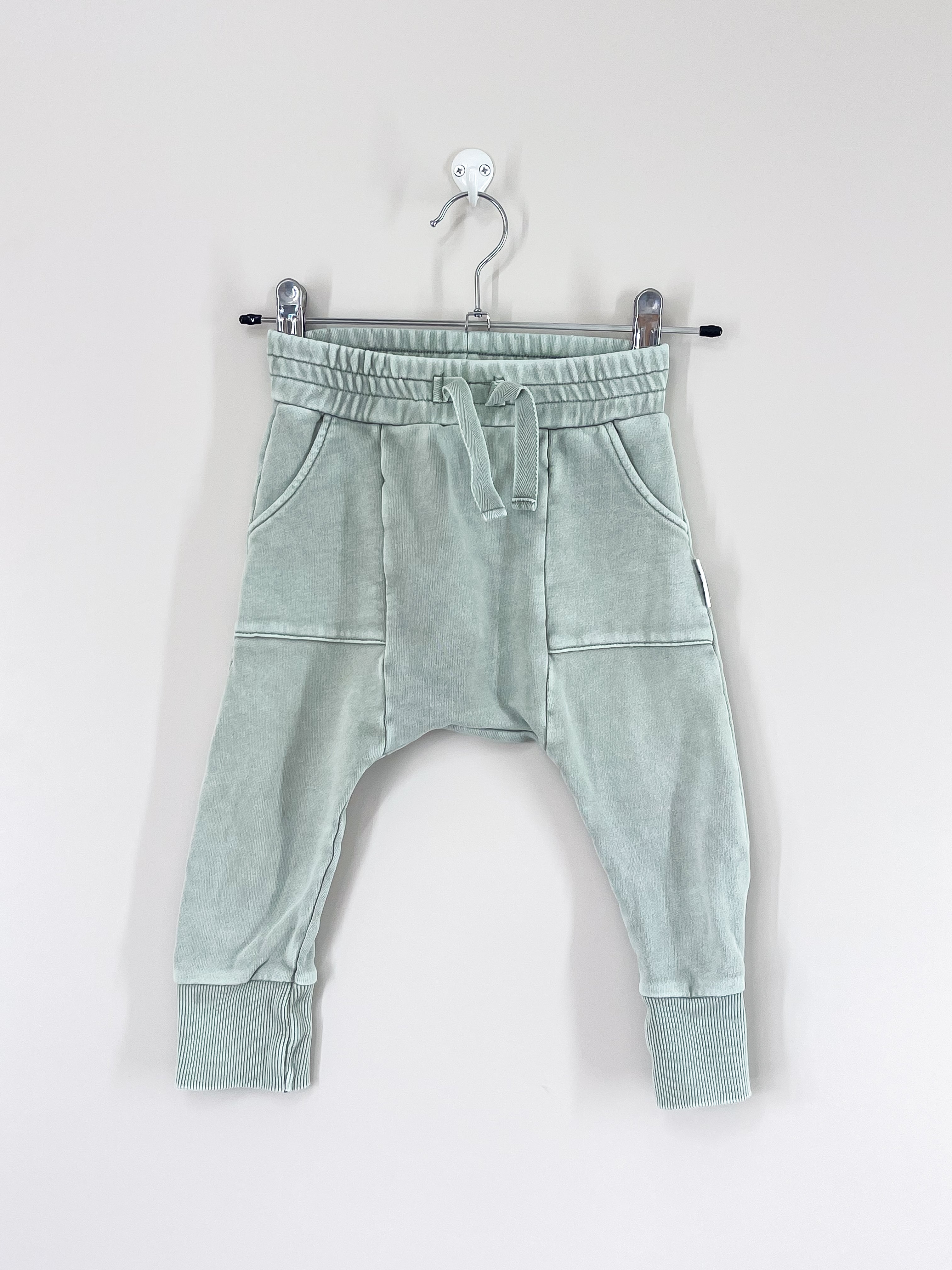 Hux organic drop crotch pants (18-24m)