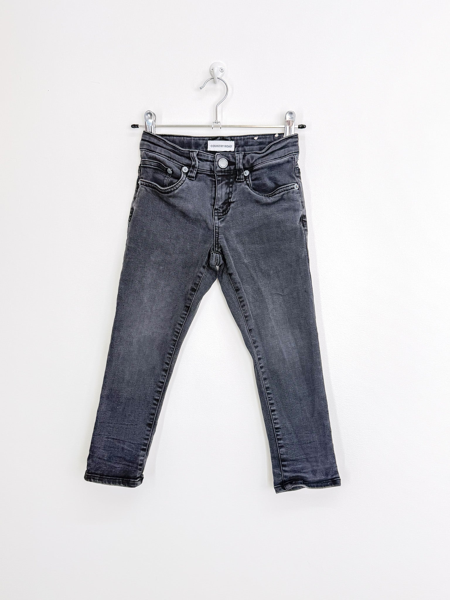 Country Road denim jeans - black wash (4y)