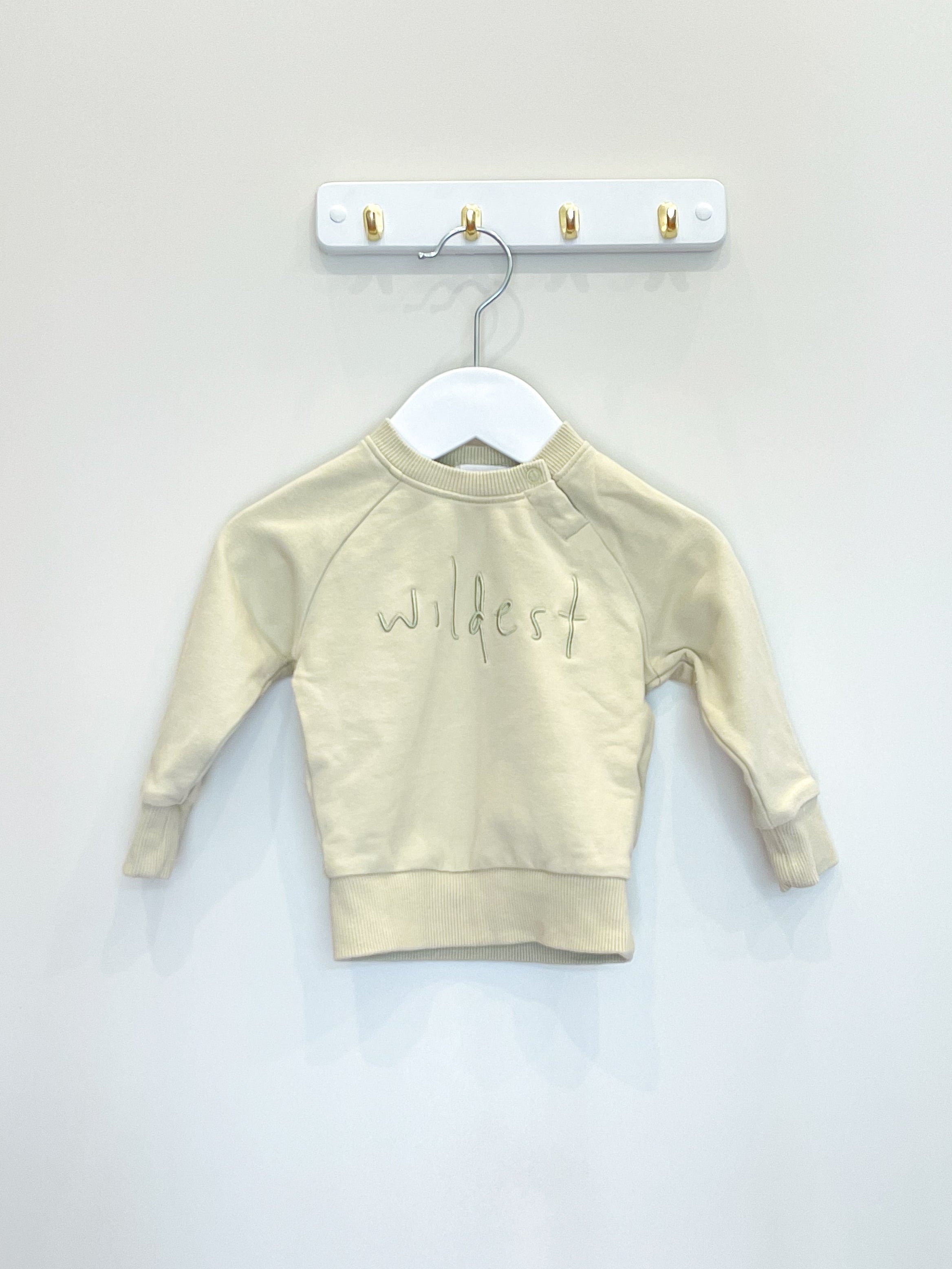 Jamie Kay organic wildest sweatshirt (3-6m)