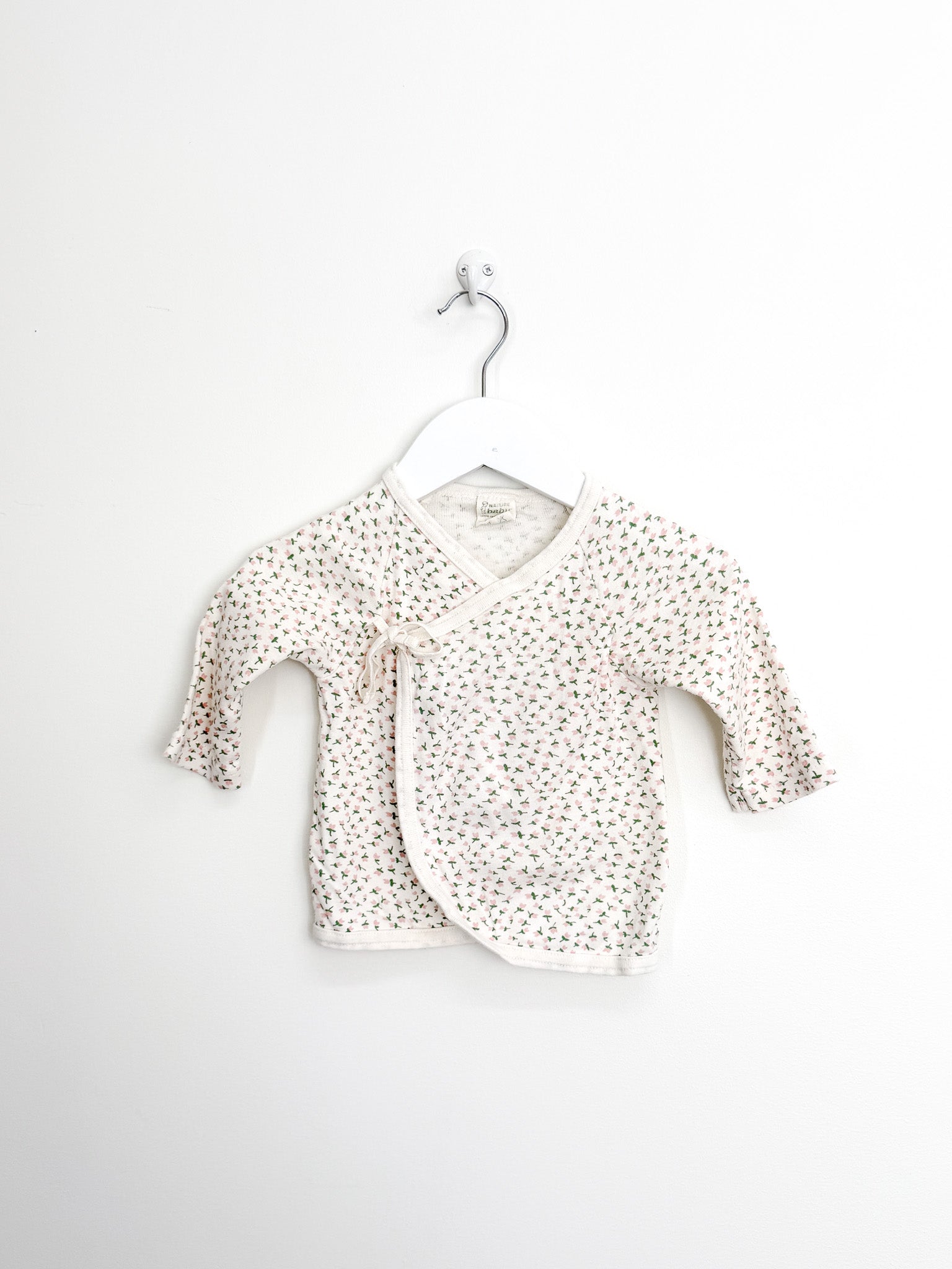 Nature Baby organic kimono top (3-6m)