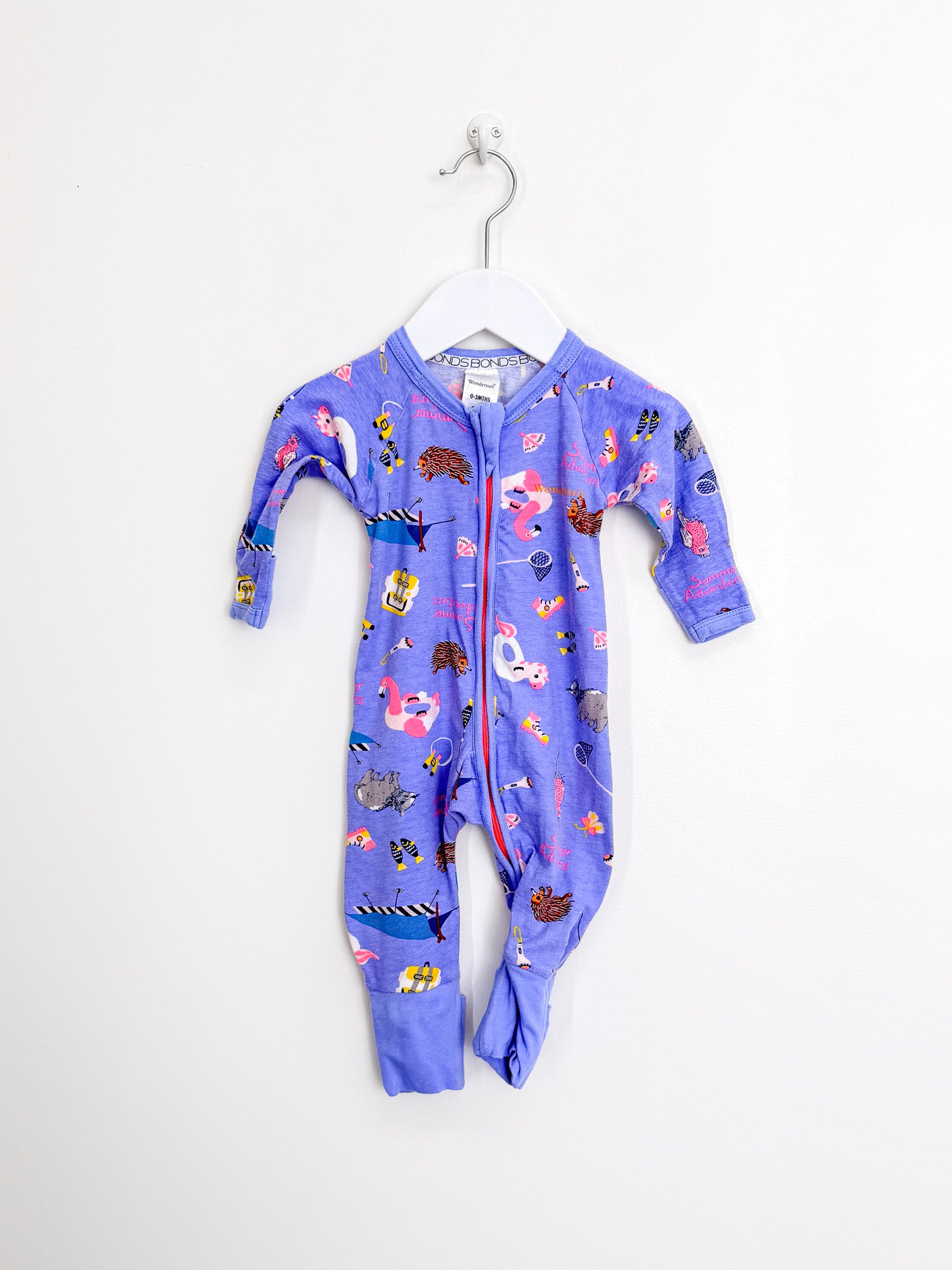 Bonds wondersuit - summer adventure (0-3m)