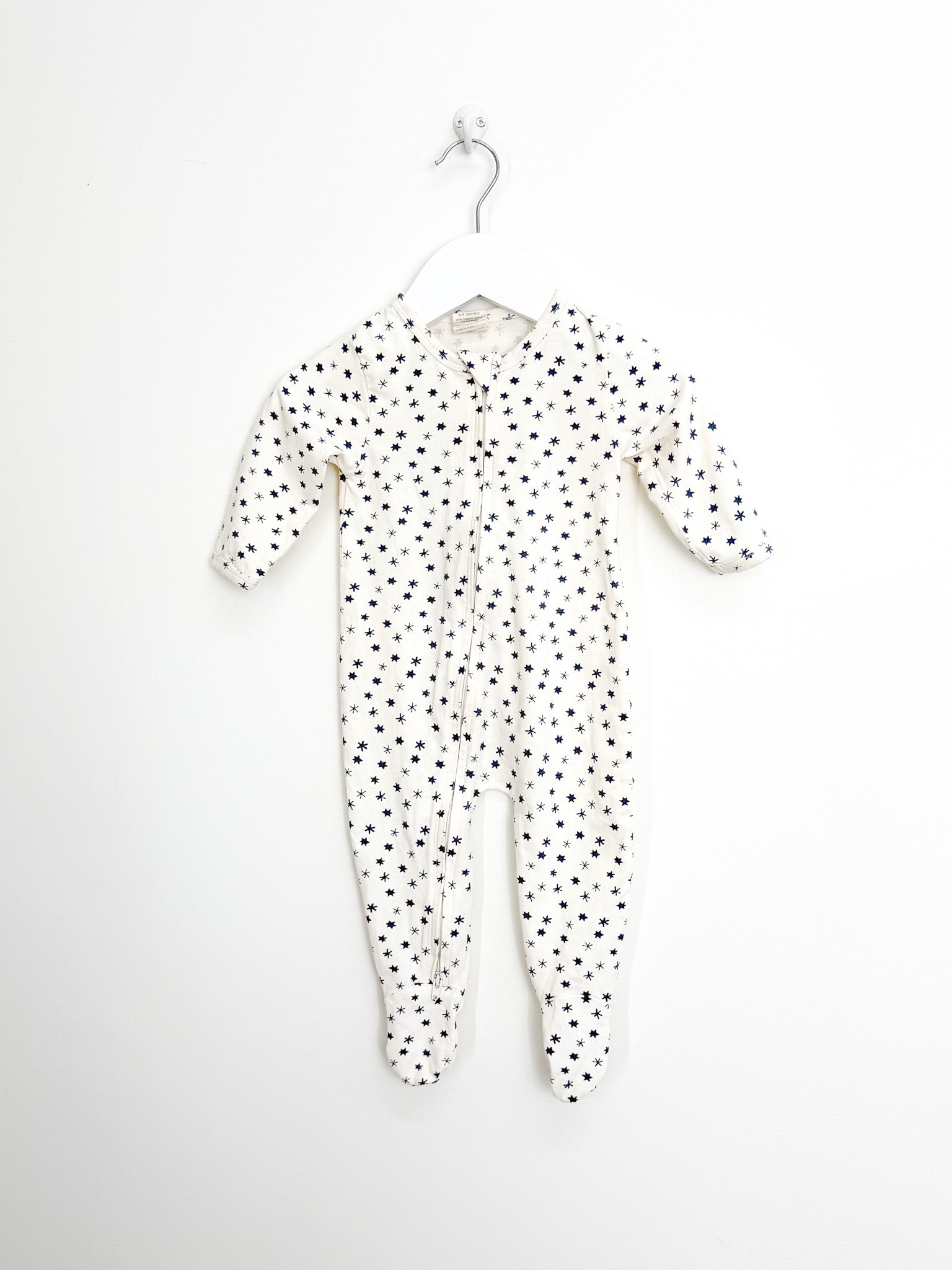 Nature Baby organic dreamlands zipsuit - etoile print (3-6m)
