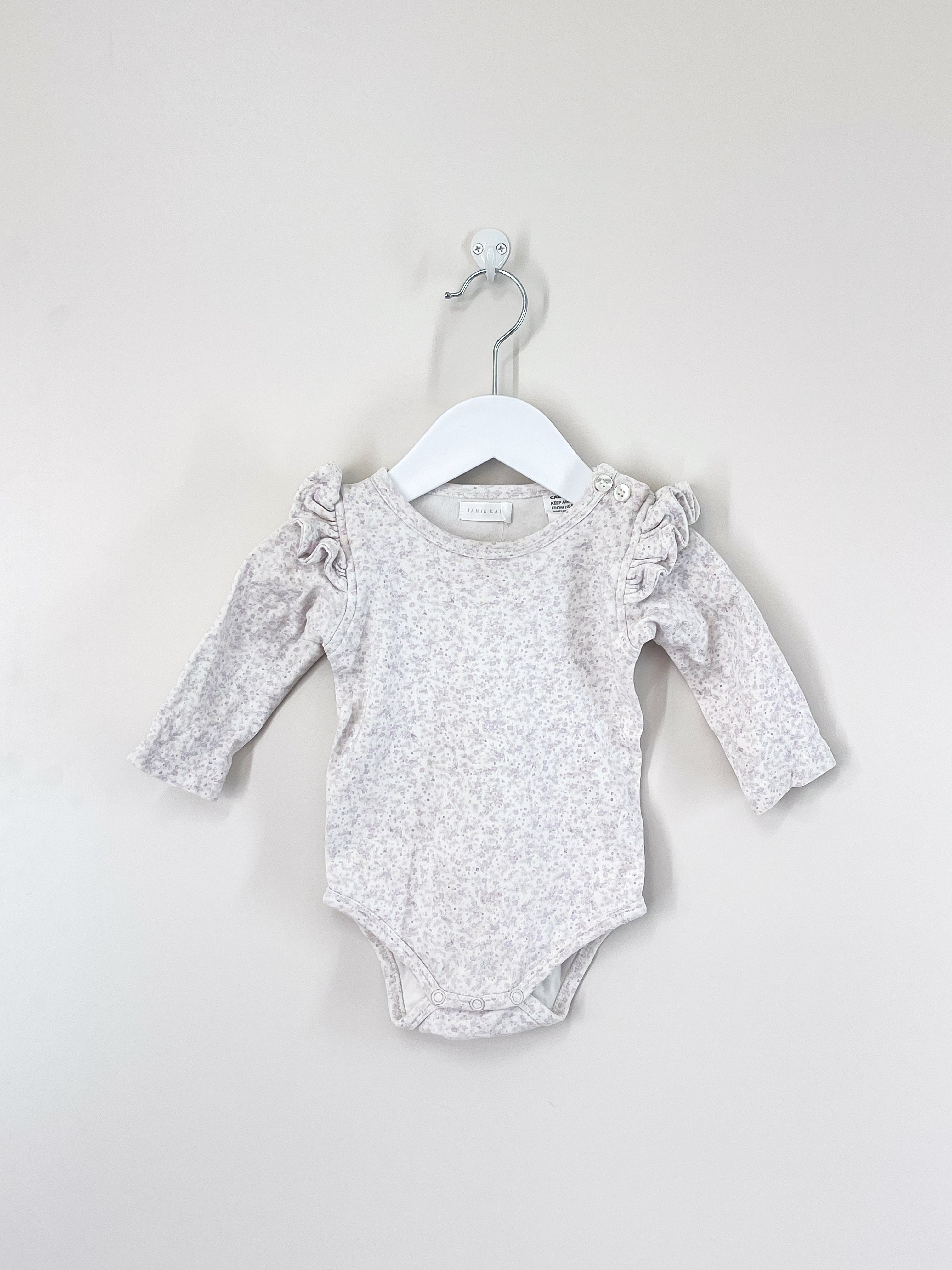 Jamie Kay OG organic frill bodysuit (2y)