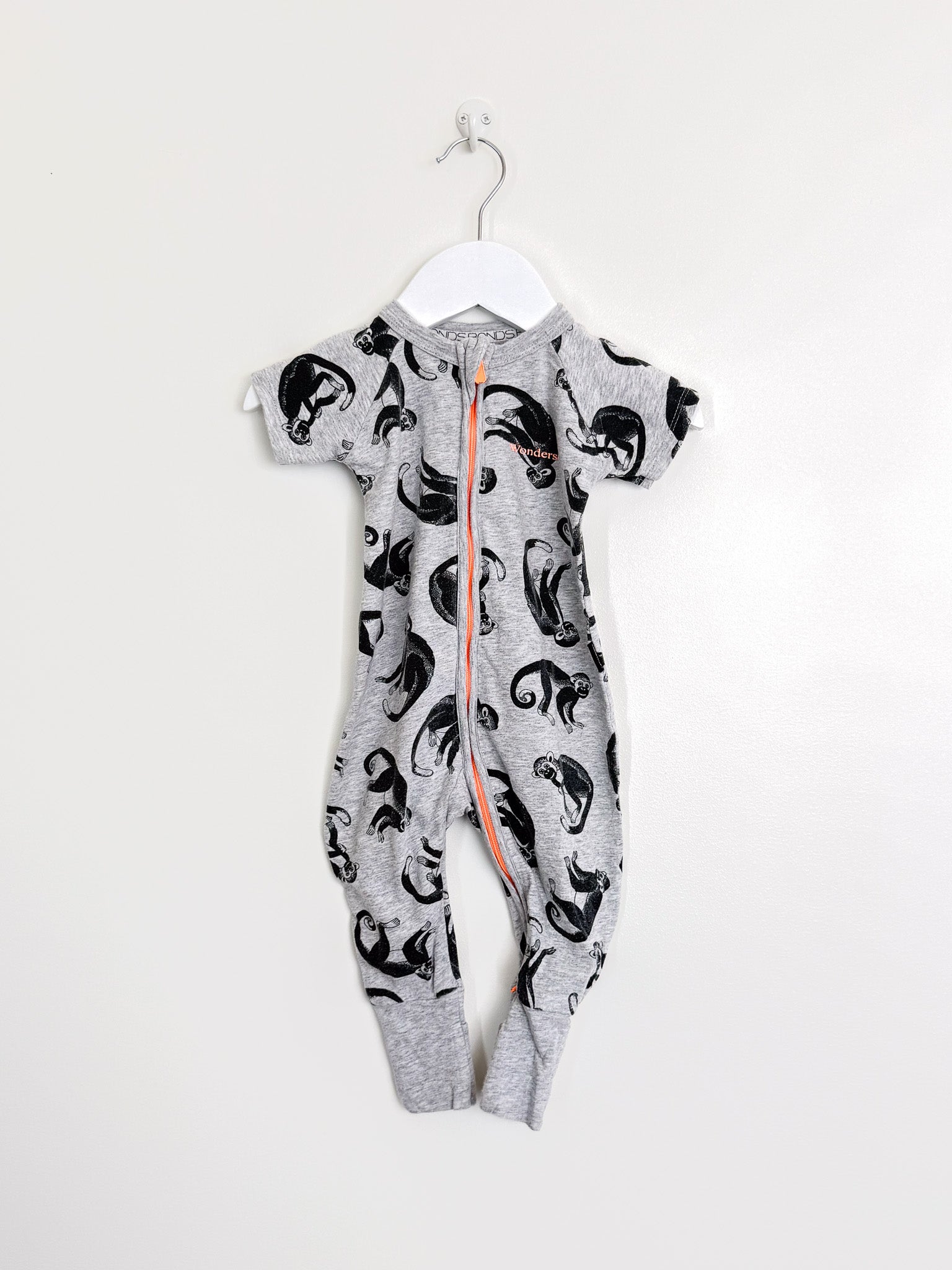 Bonds wondersuit - monkeys (3-6m)