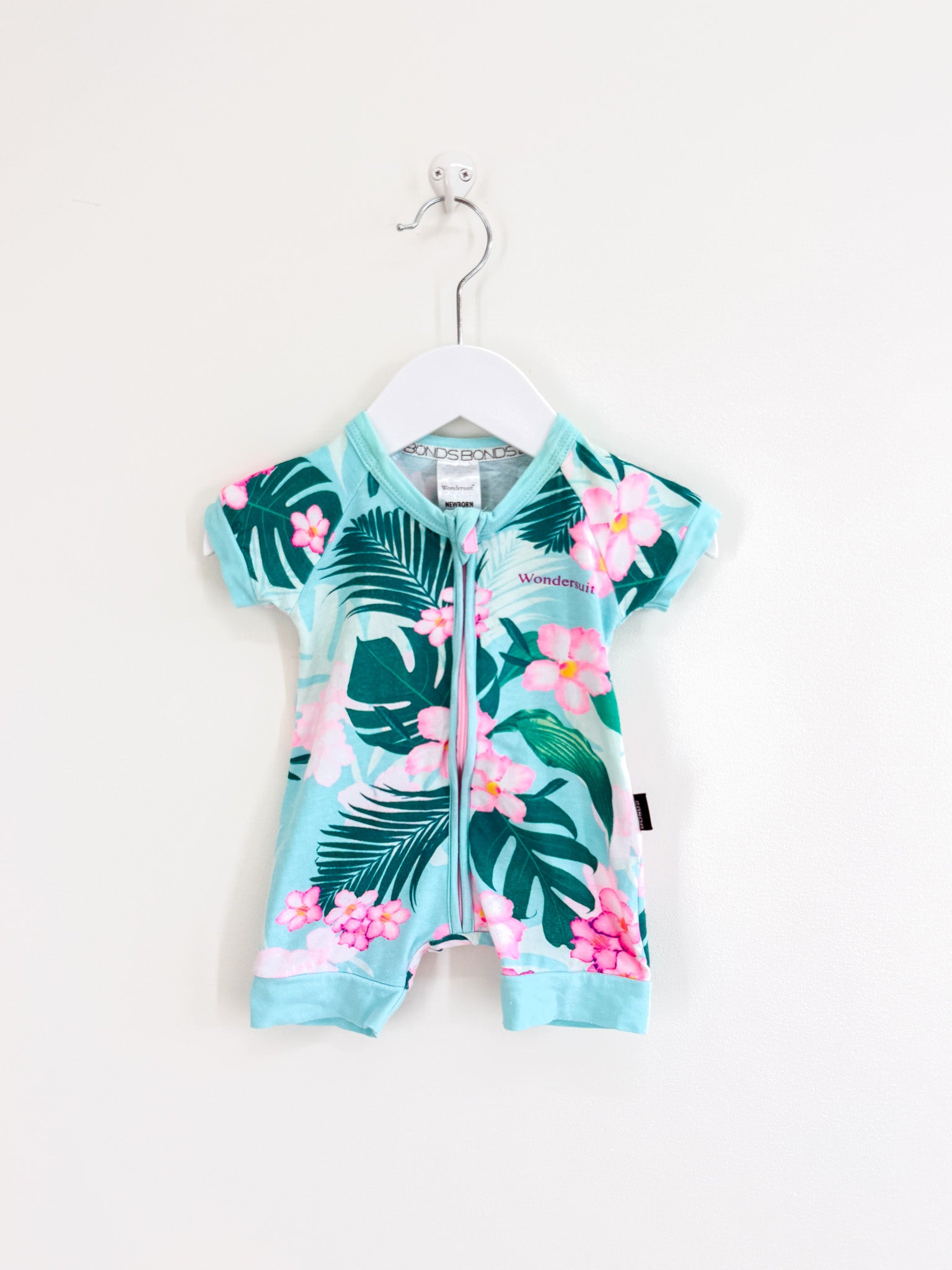 Bonds wondersuit - jungle (newborn)