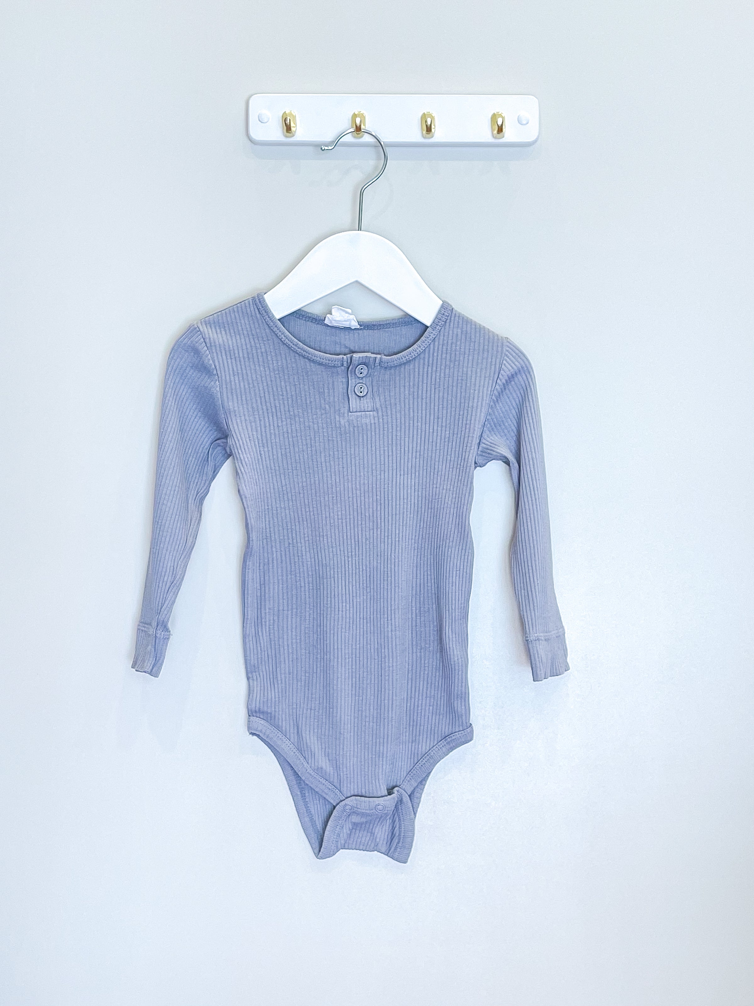 Jamie Kay organic ribbed bodysuit (2y)