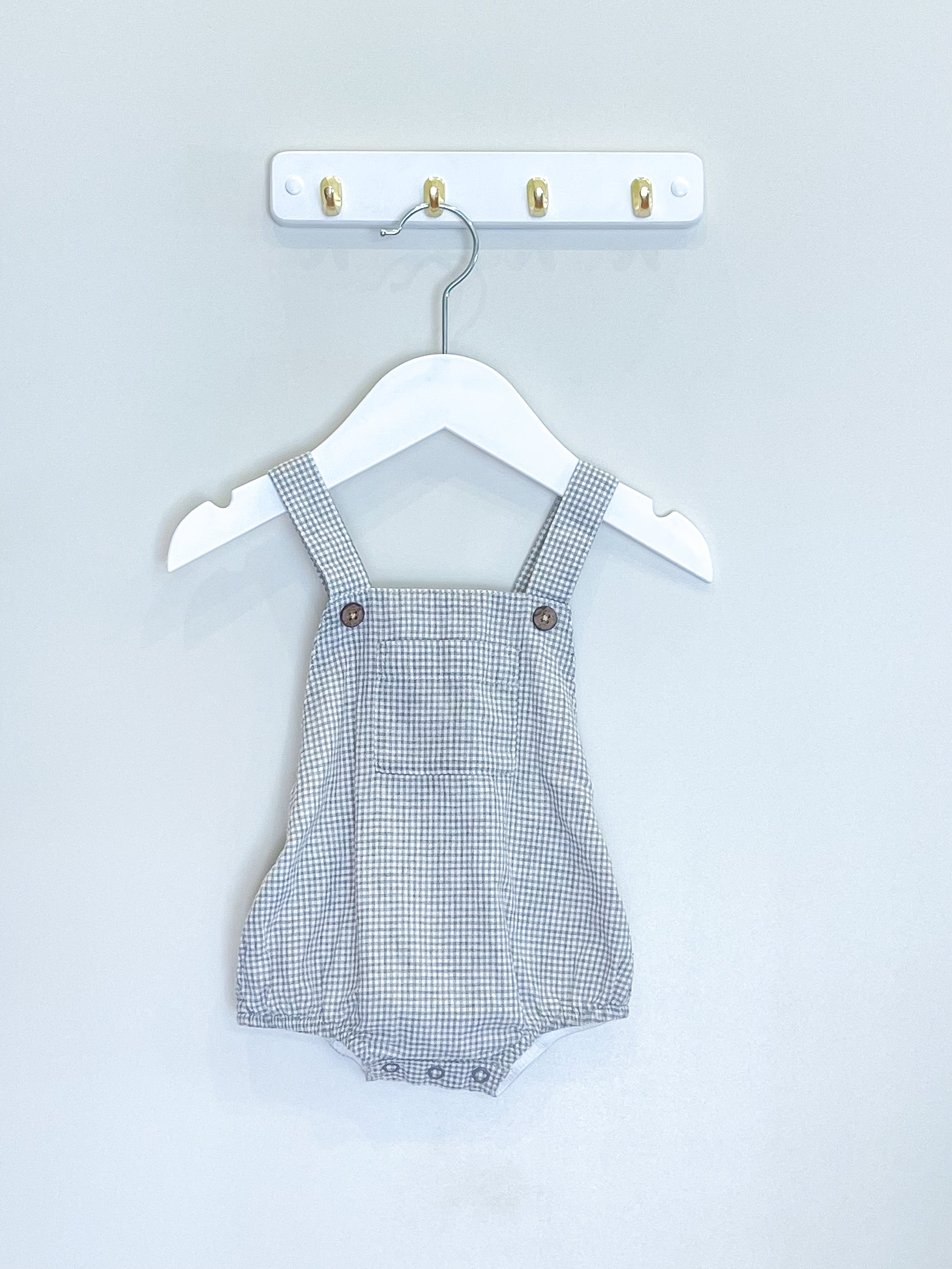 Jamie Kay organic samy playsuit (3-6m)