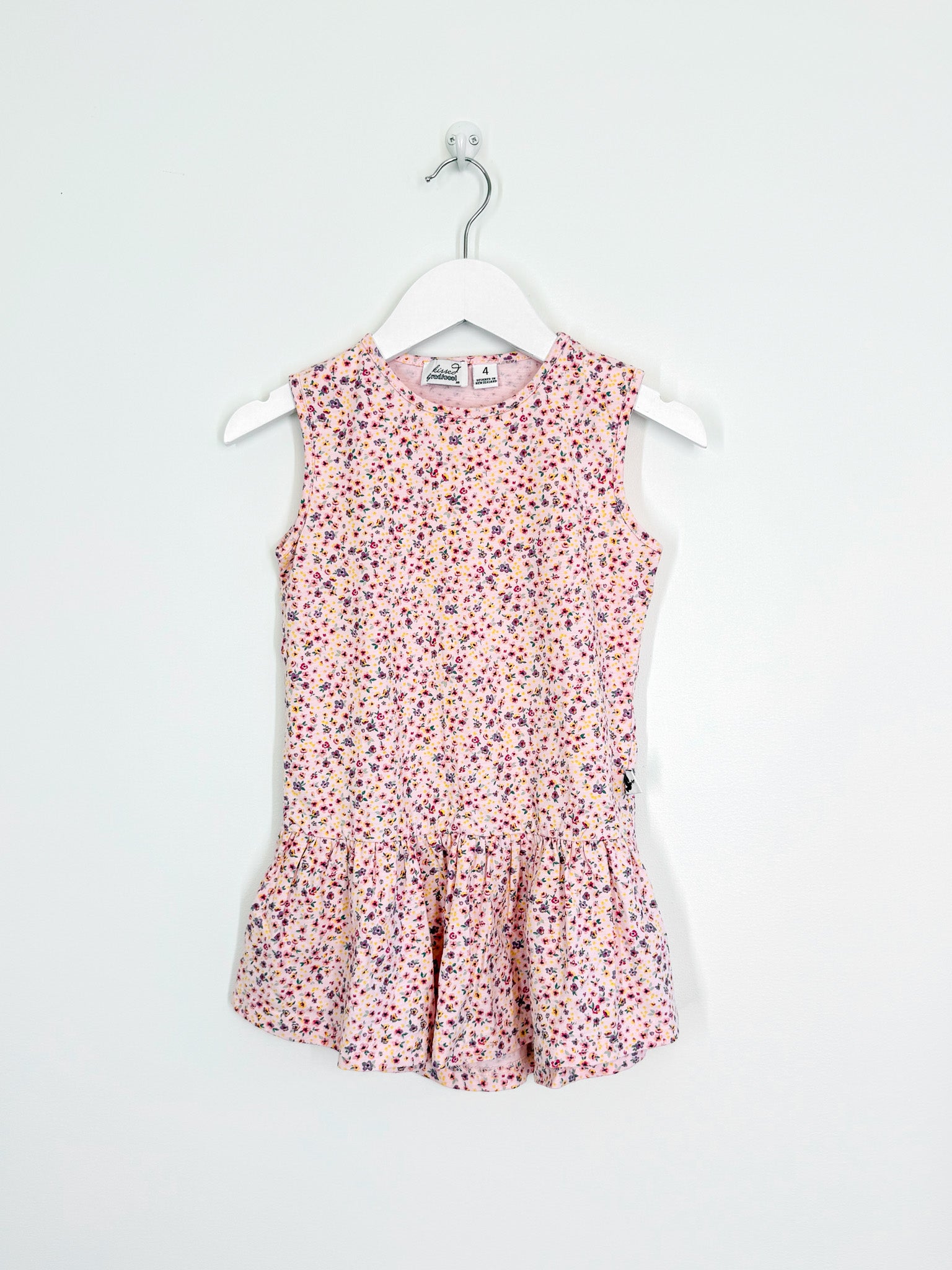 BNWOT Radicool ditsy floral sleeveless dress (4y)