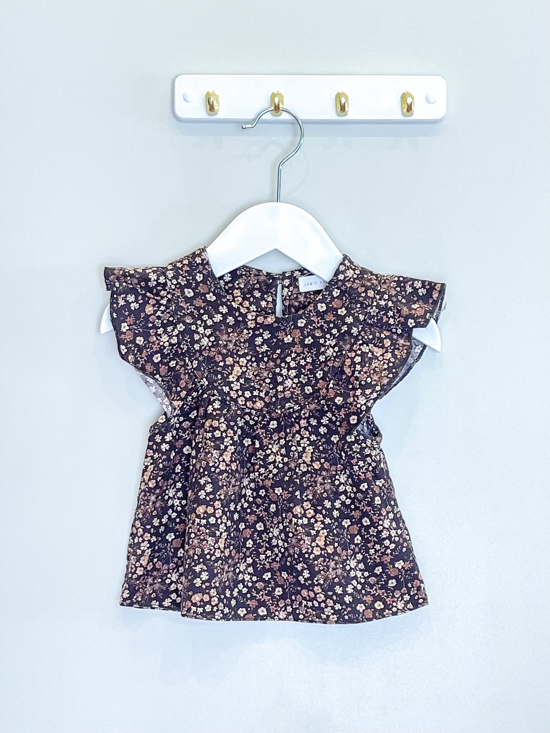 Jamie Kay fleur top - enchanted floral (3-6m)