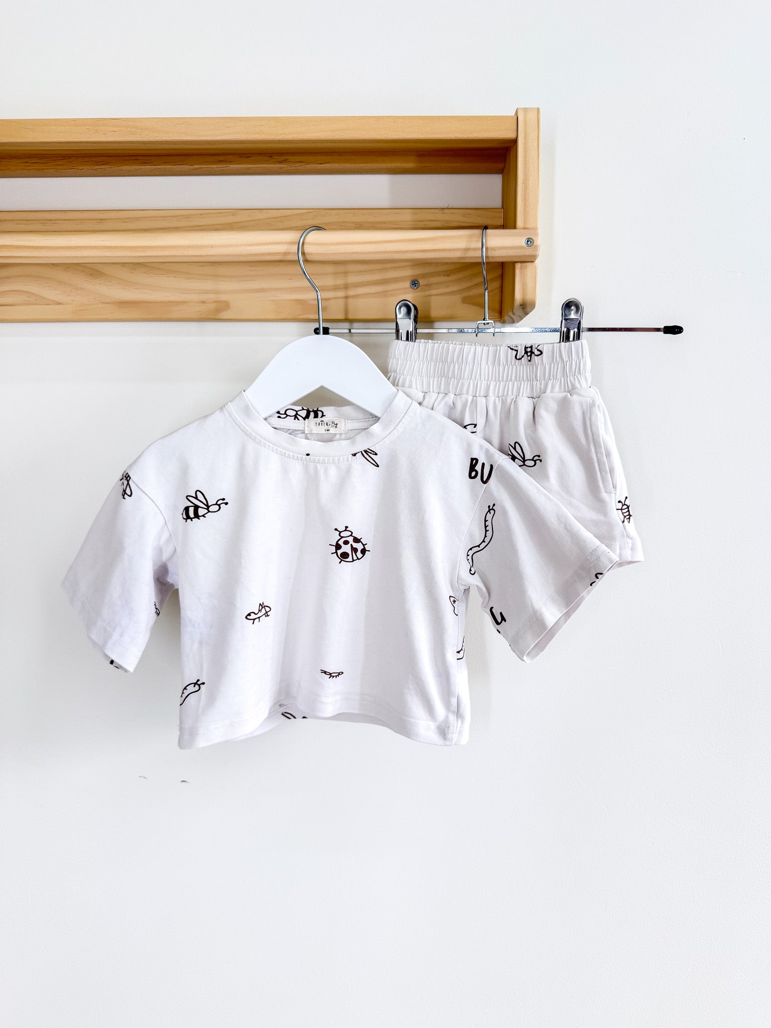 Haven & Bug shorts & tee set (3-6m)