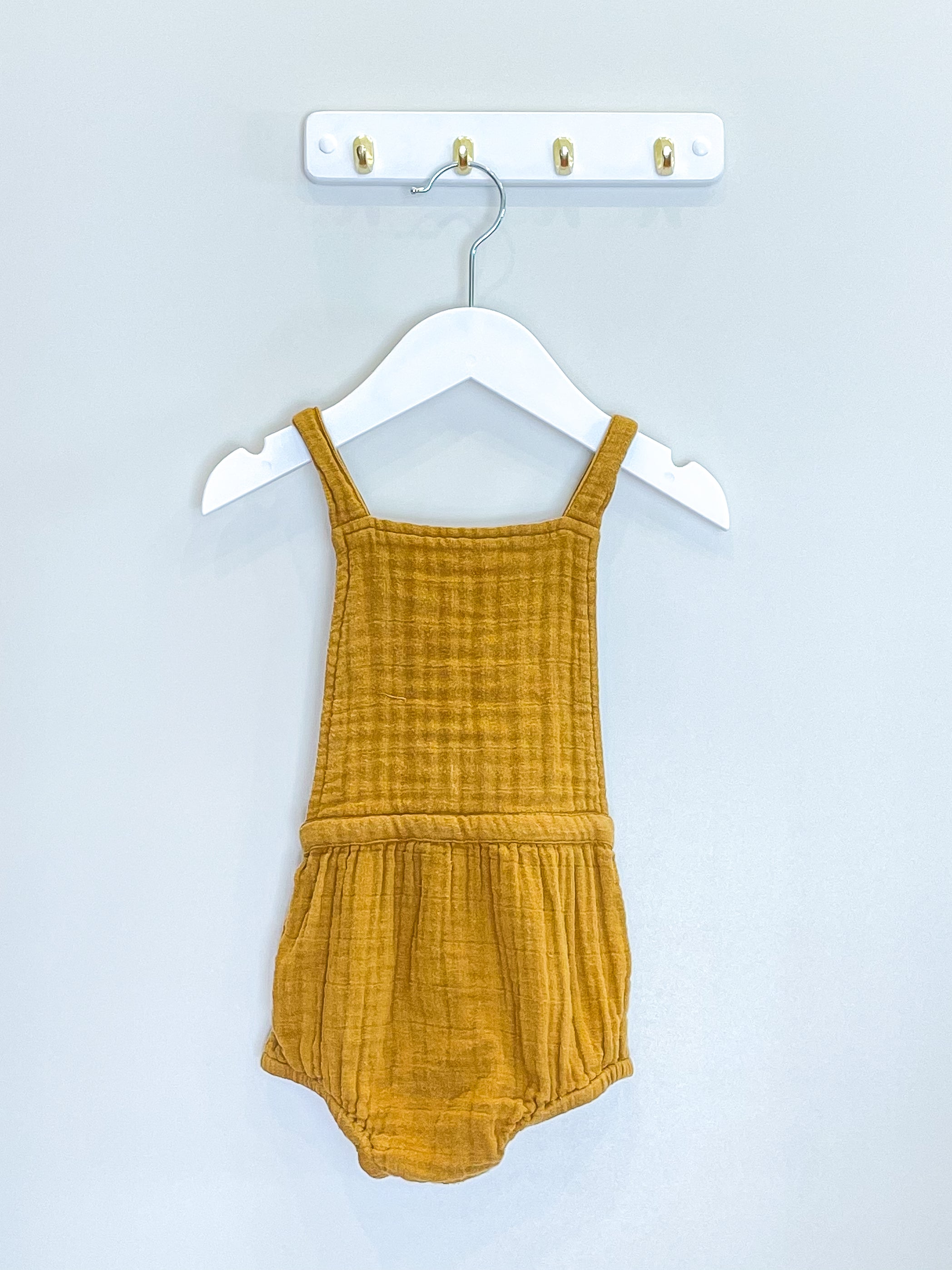 Jamie Kay organic muslin romper (2y)