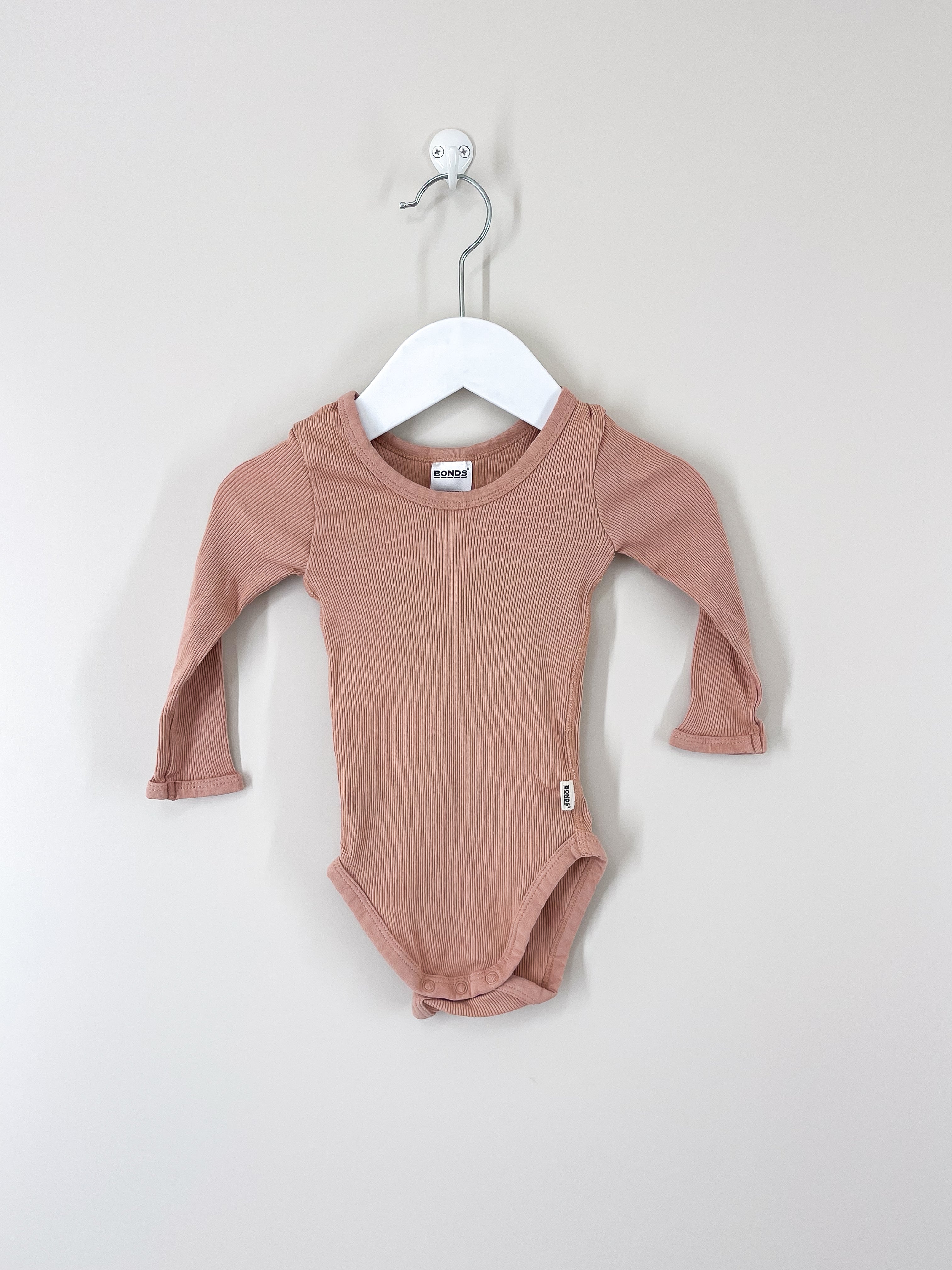 Bonds organics rib bodysuit (6-12m)