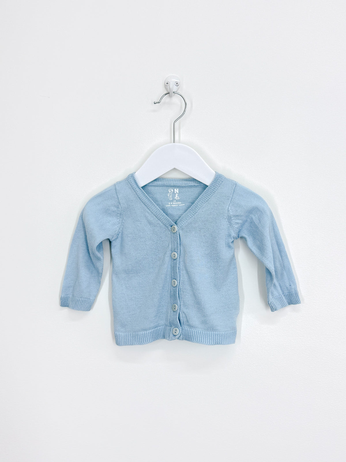 Nature Baby organic lightweight cardigan (3-6m)