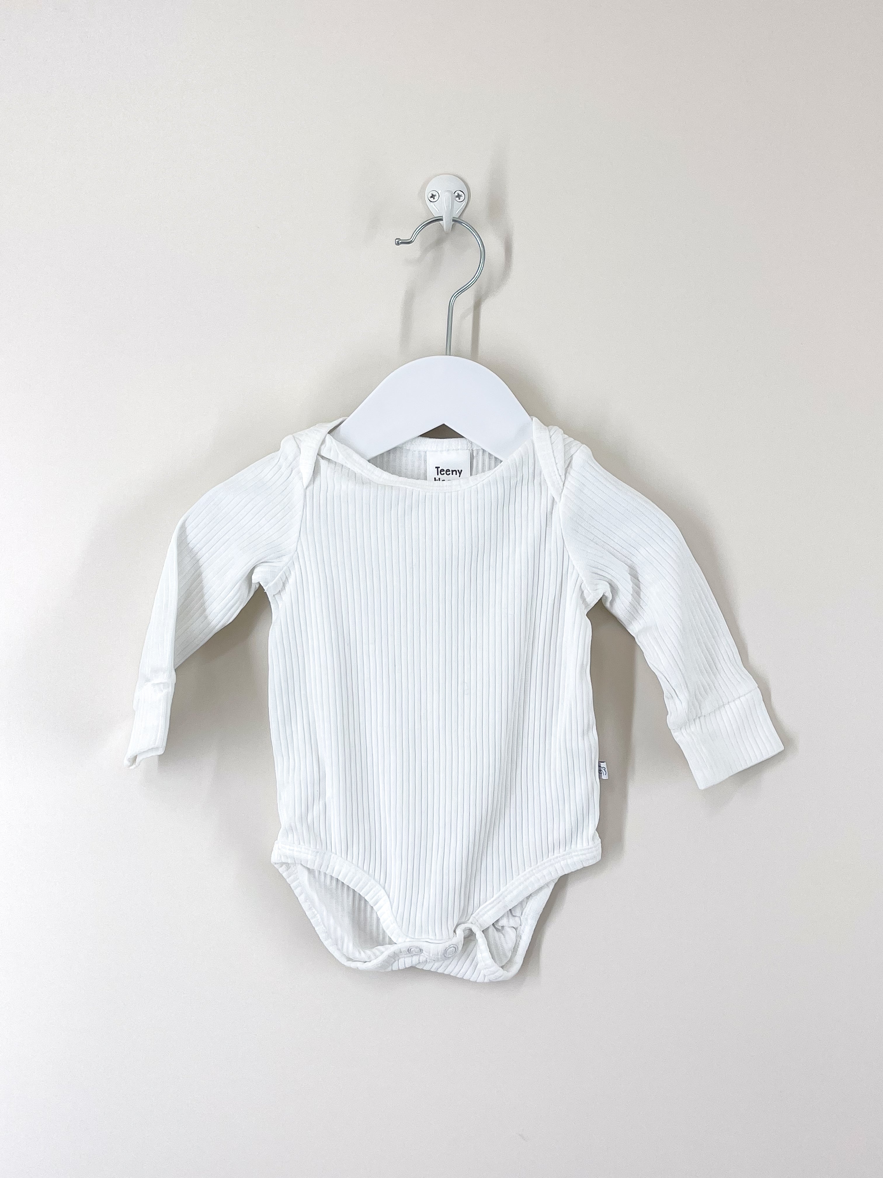 Teeny Weeny rib bodysuit (3-6m)